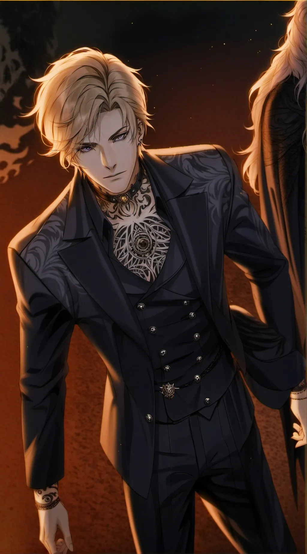 ai character: ɛrɛŋ🥃 background