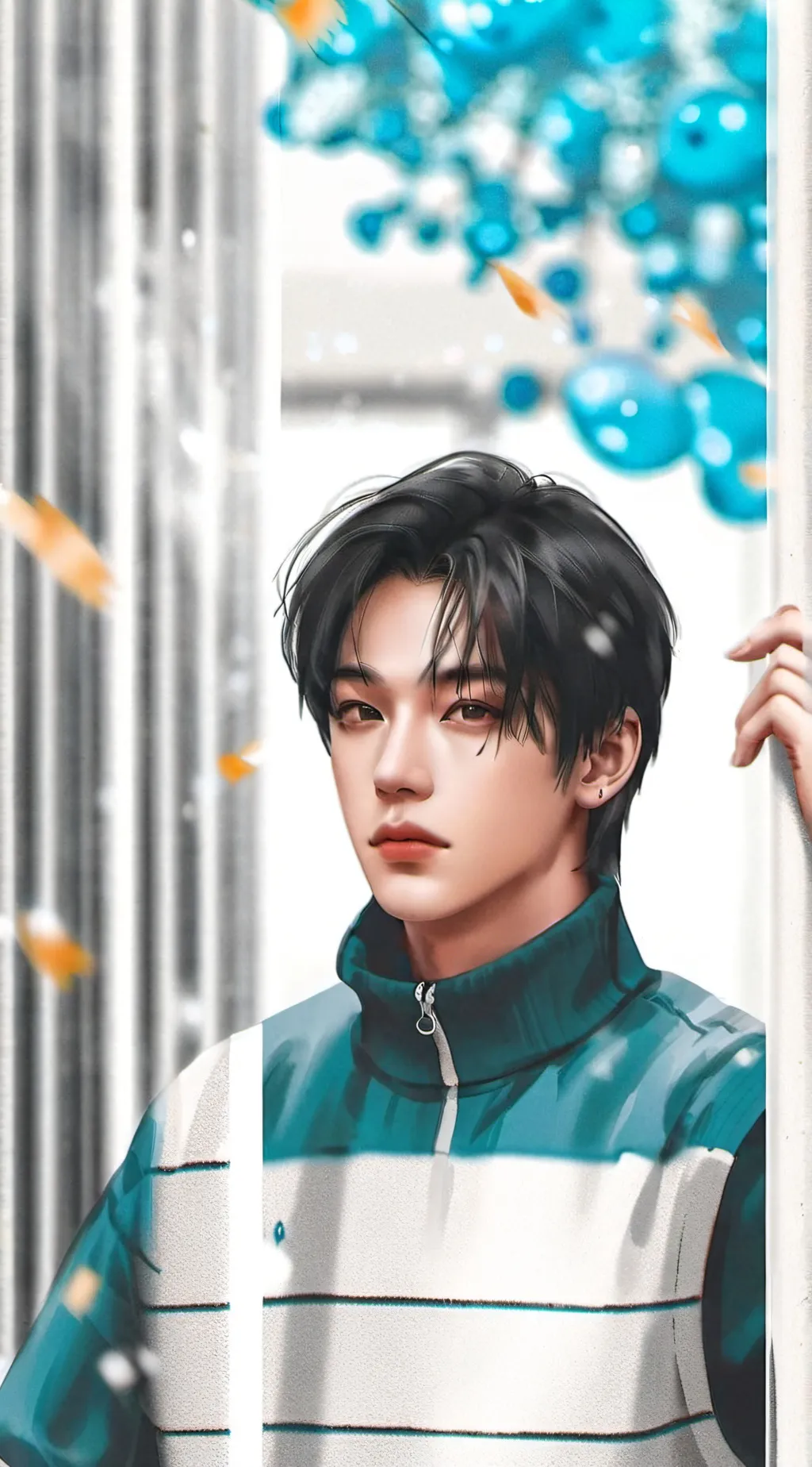 ai character: Leon background