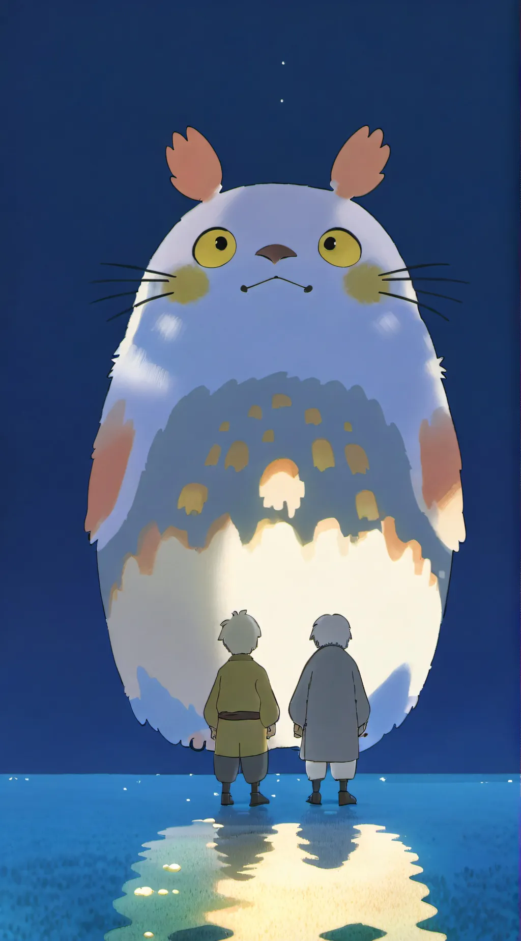 ai character: AMONGUS background