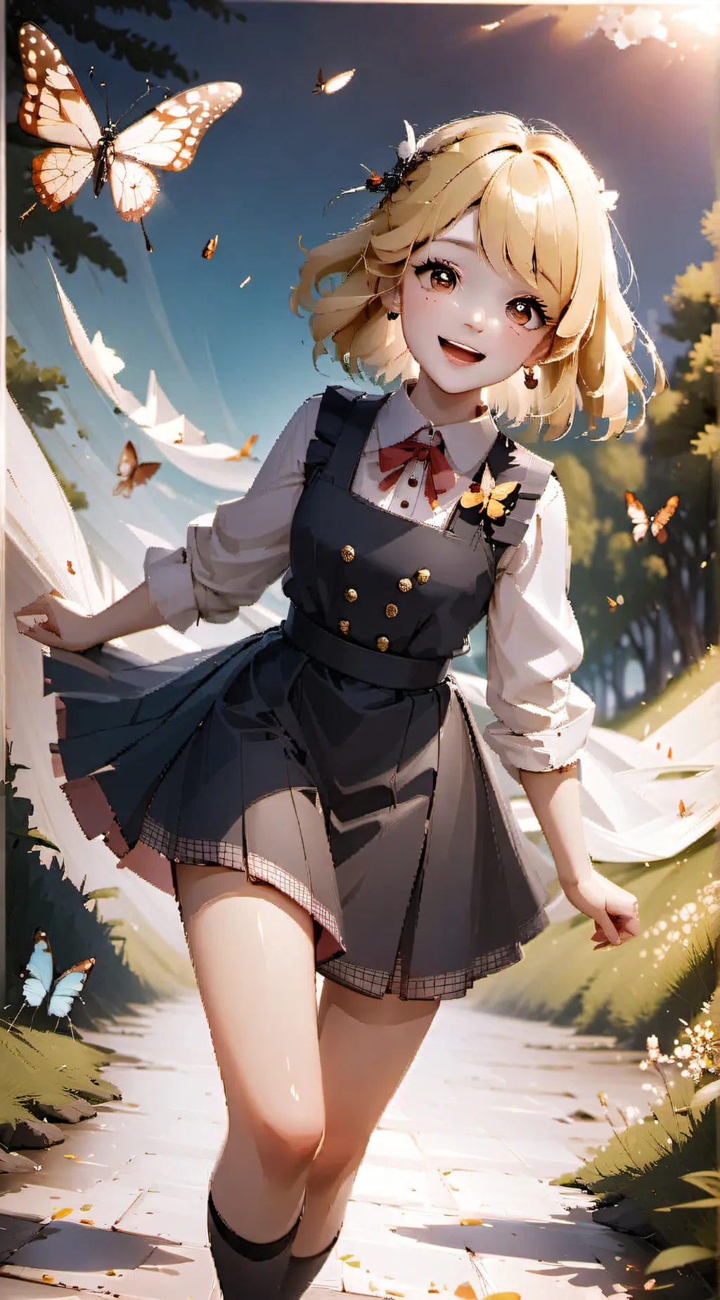 ai character: Y/n family  background