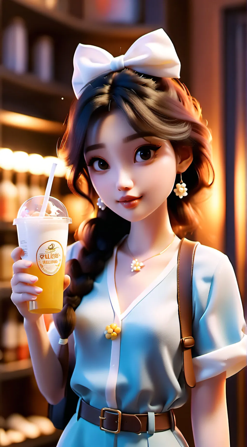 ai character: Lucy background