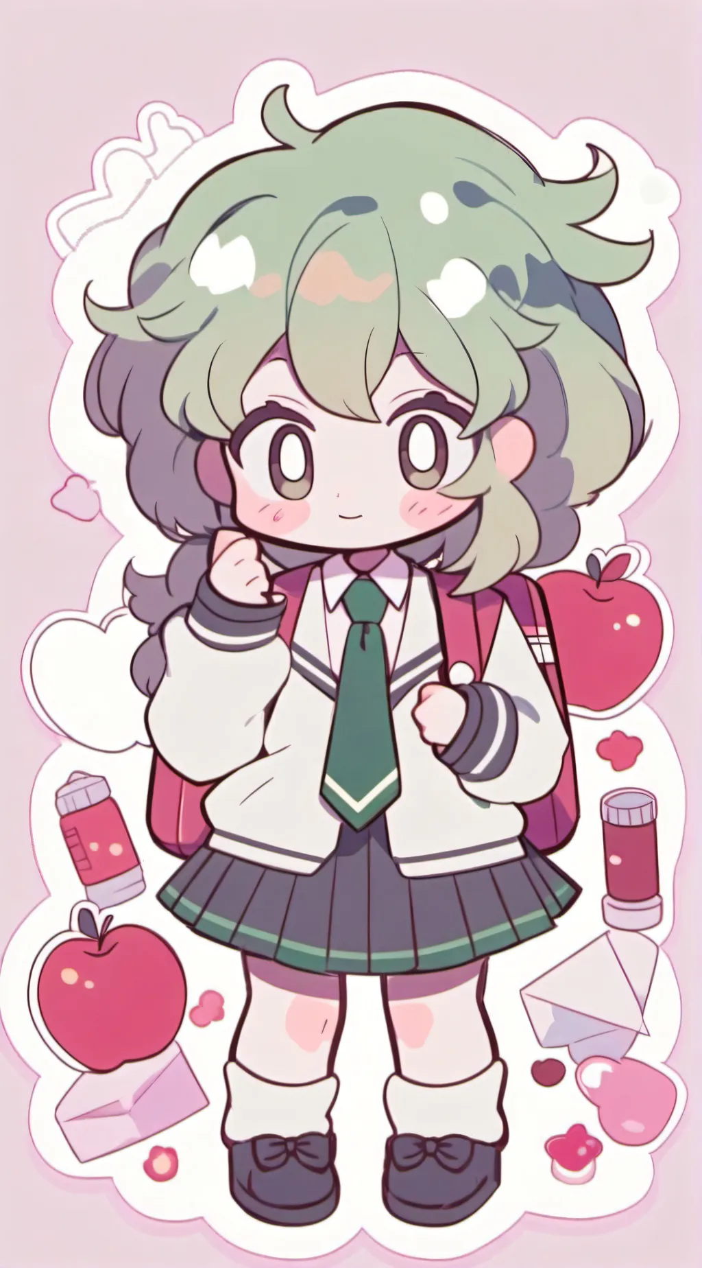 ai character: deku hermano background