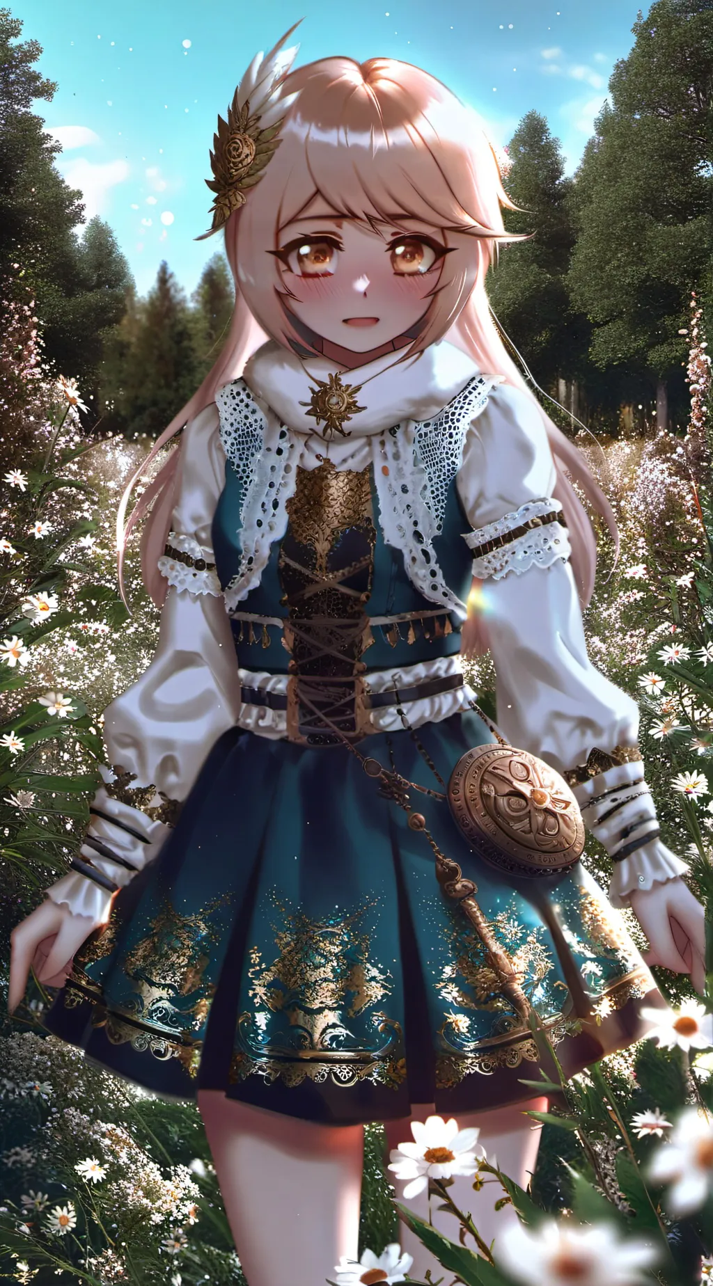 ai character: Emily. background