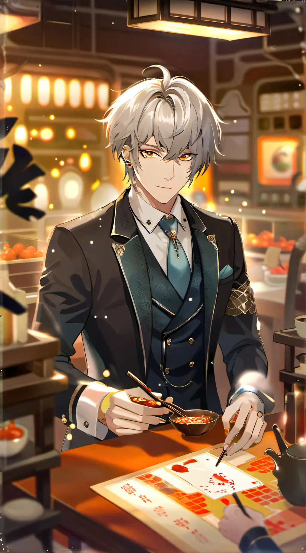 ai character: Gojo background