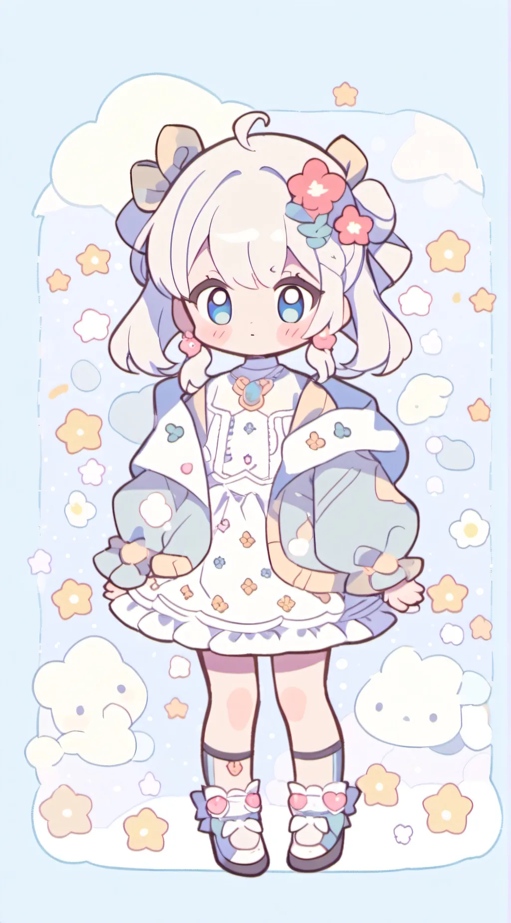 ai character: Princess asher background