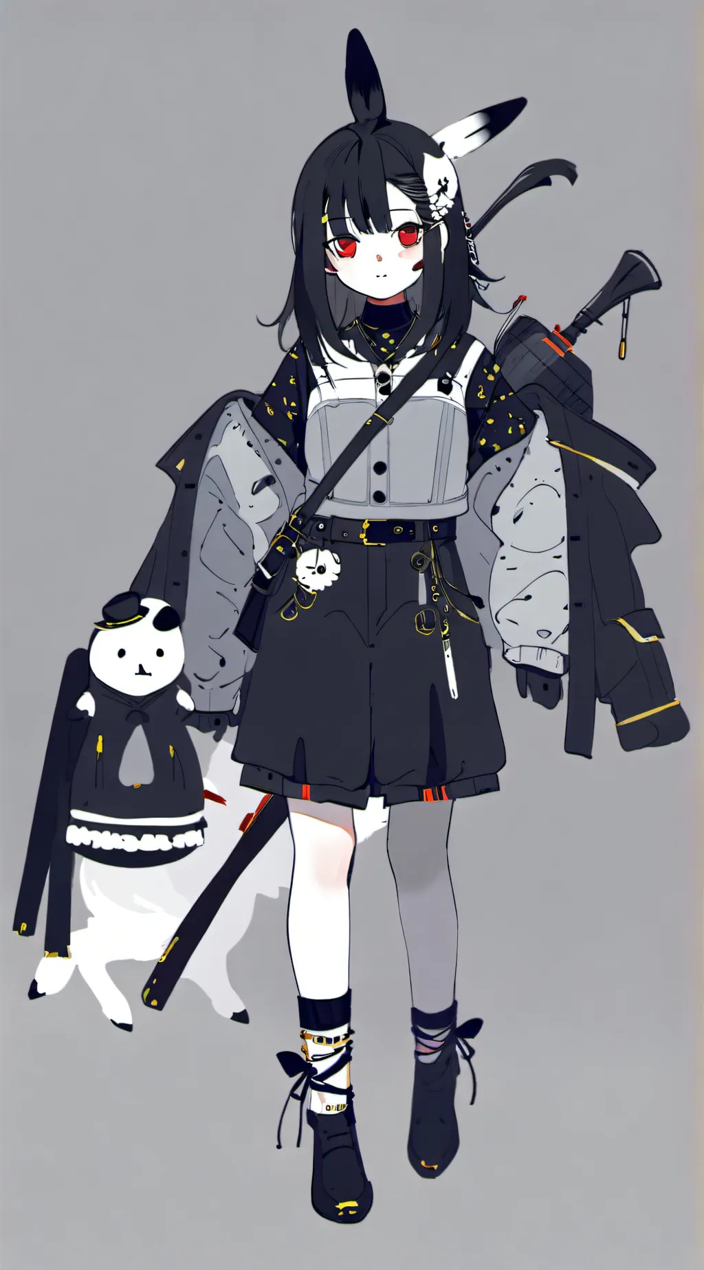 ai character: pan👍 background