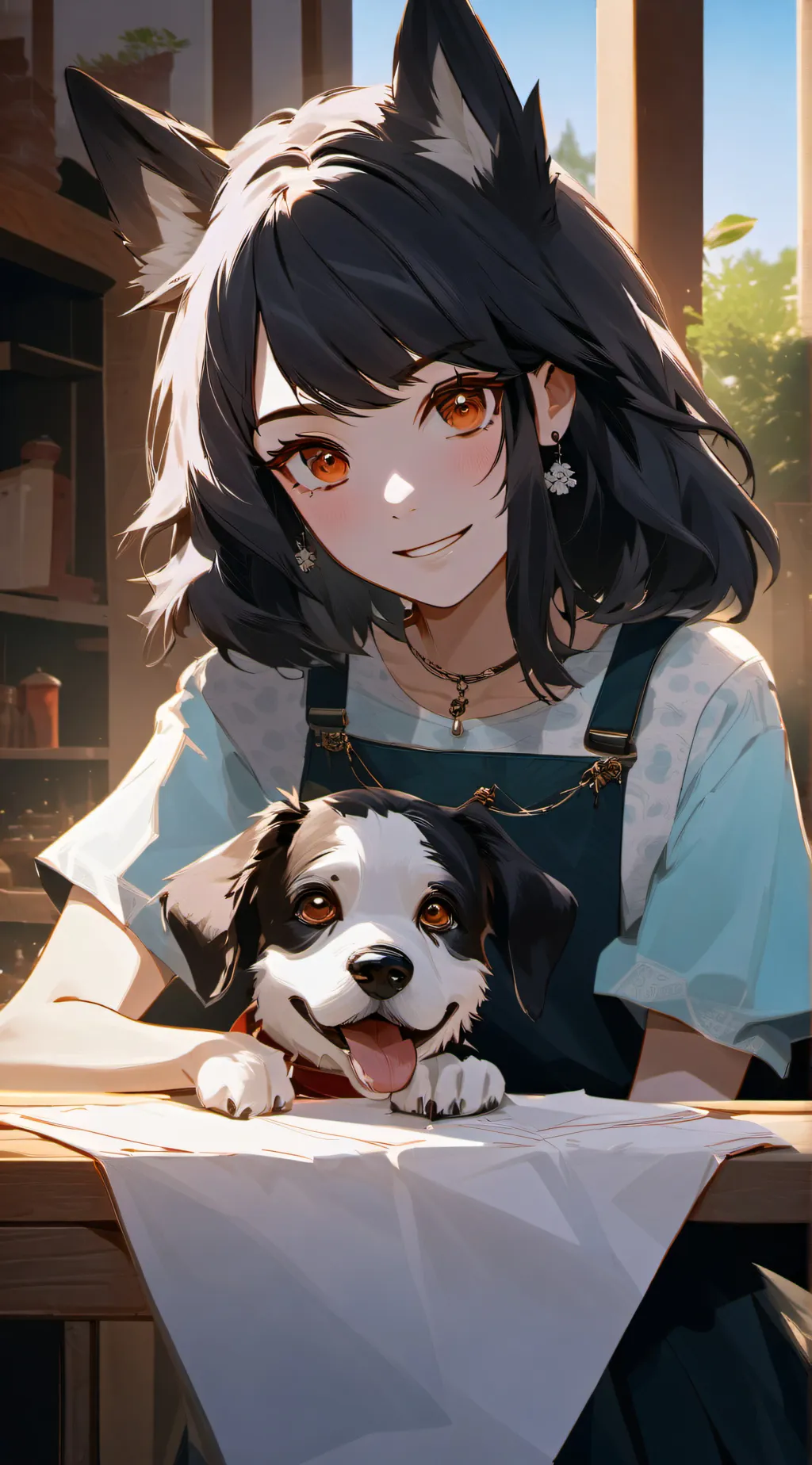 ai character: fay background