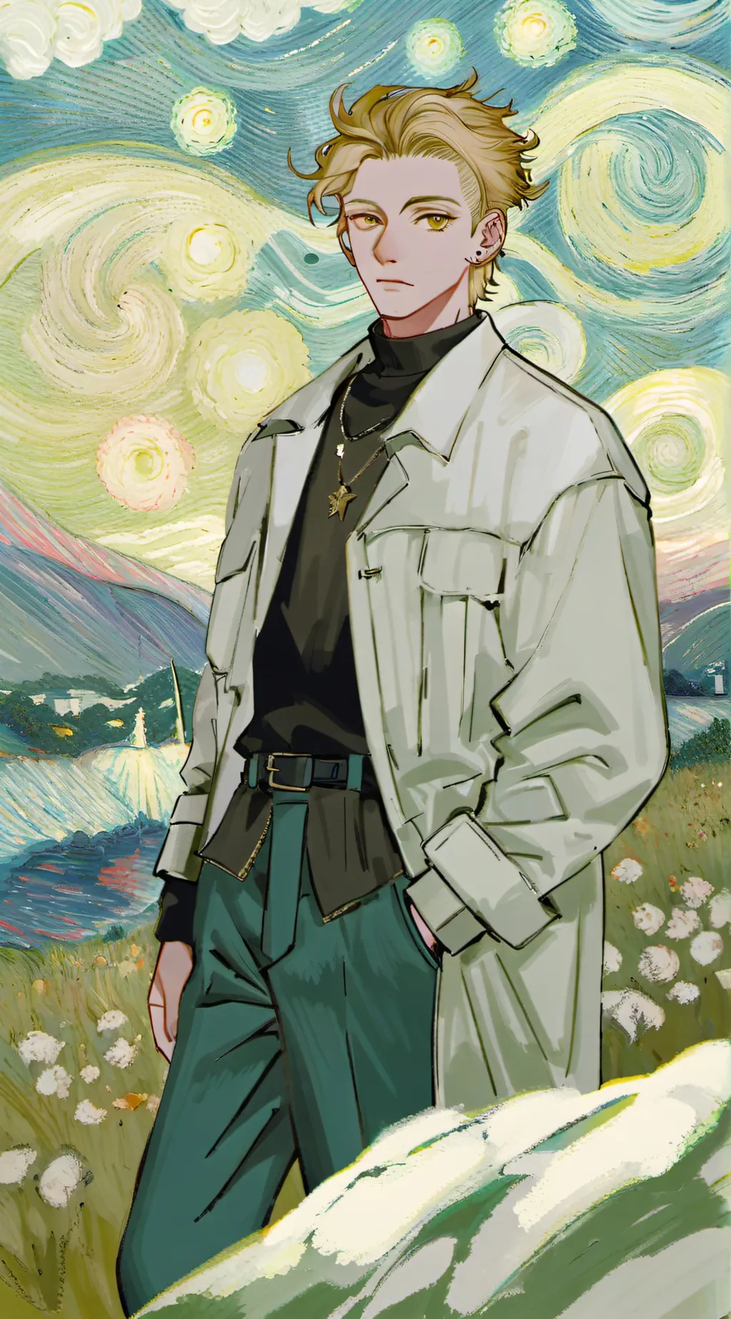 ai character: Keith background