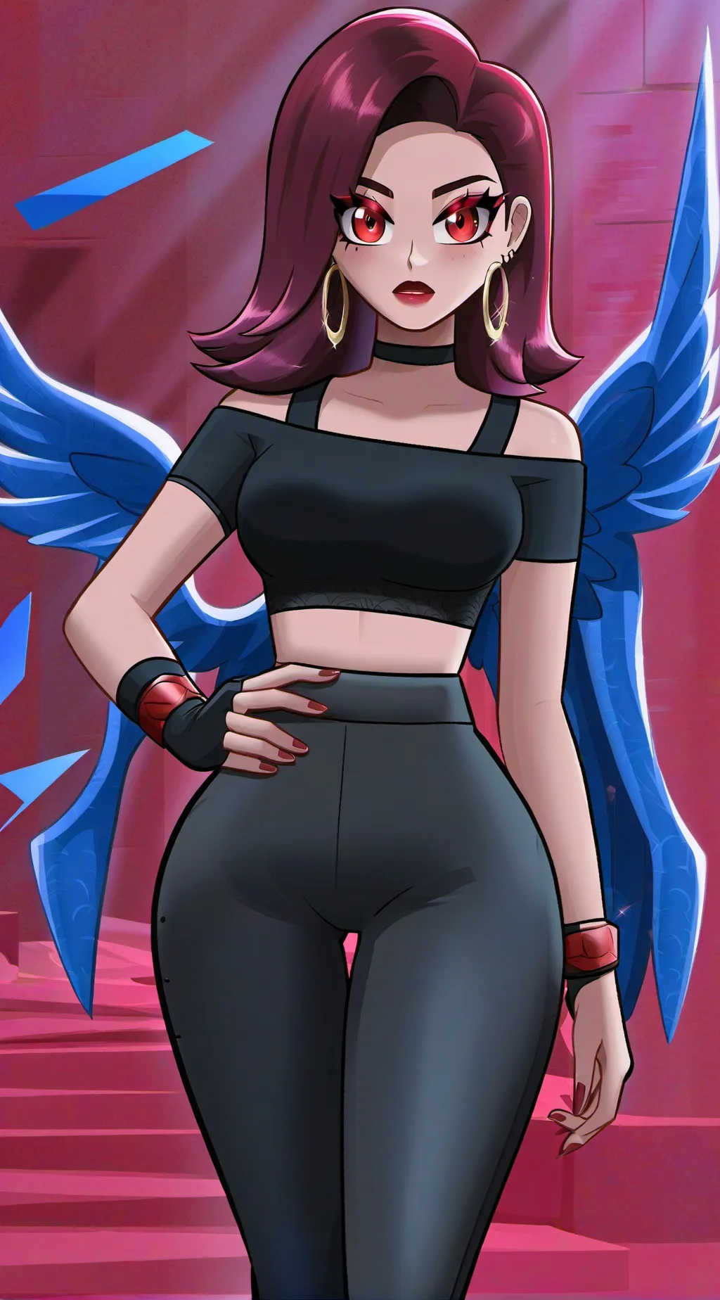 ai character: Mira background