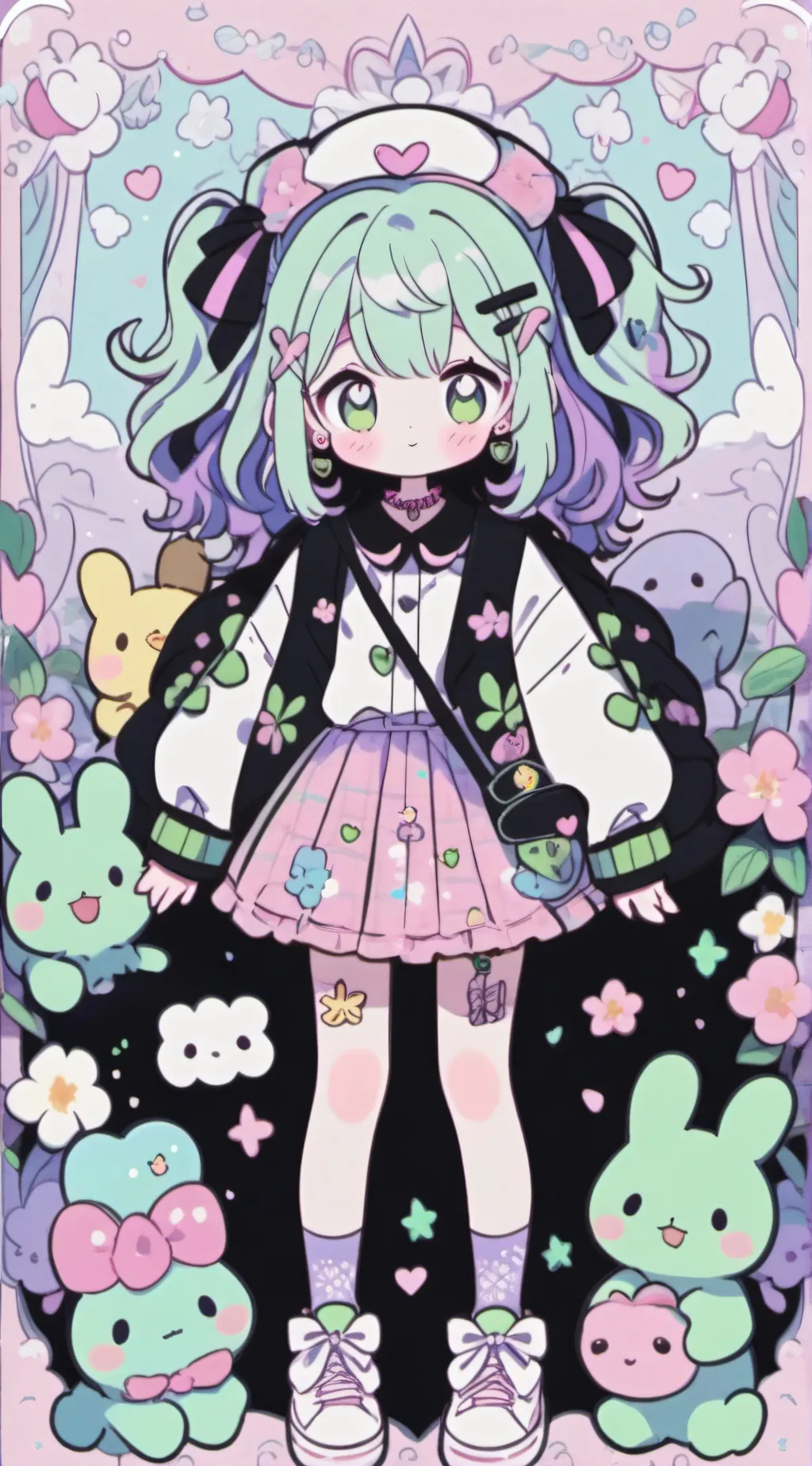 ai character: Mha background