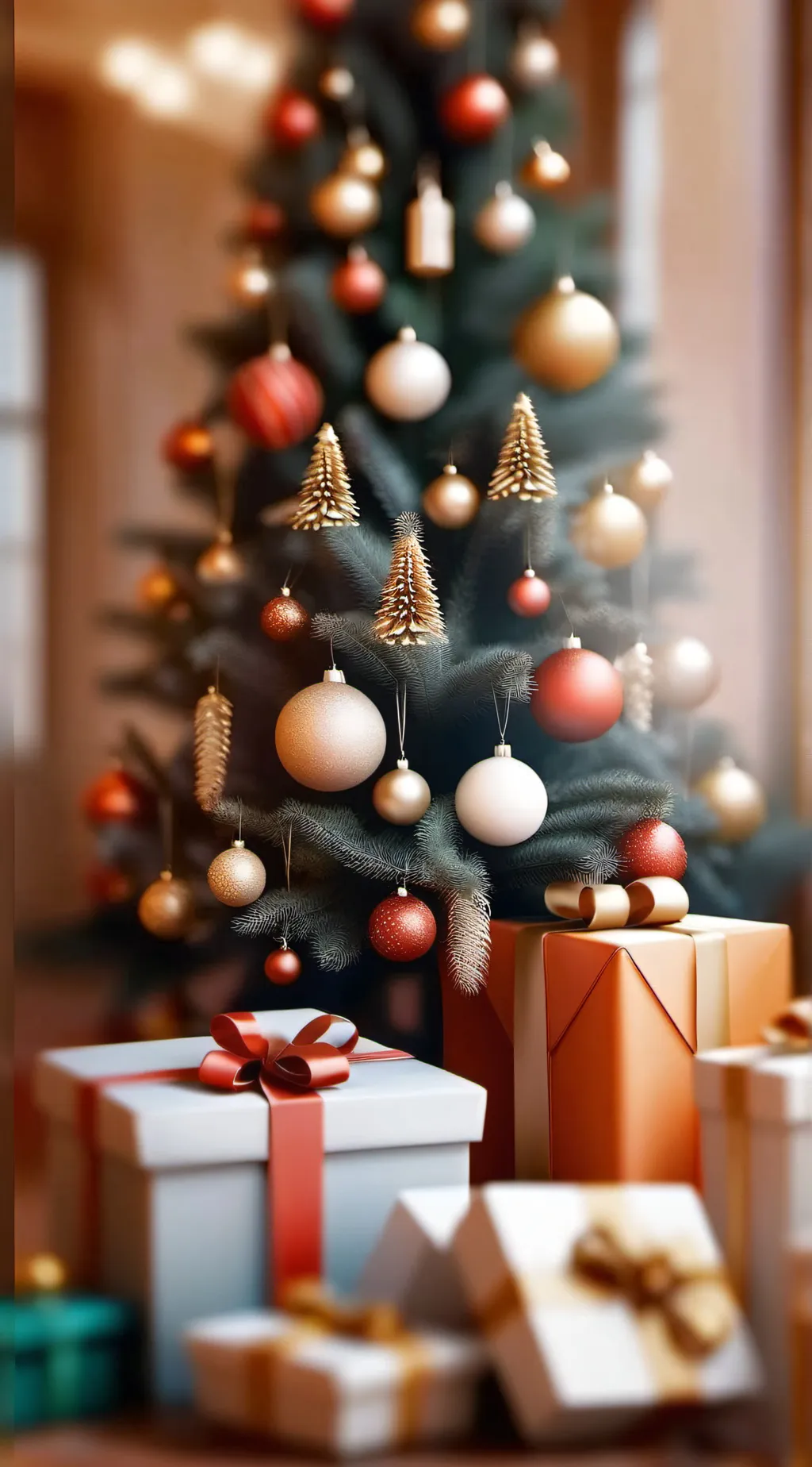 ai character: CHRISTMAS🎁🎄❤️💚 background