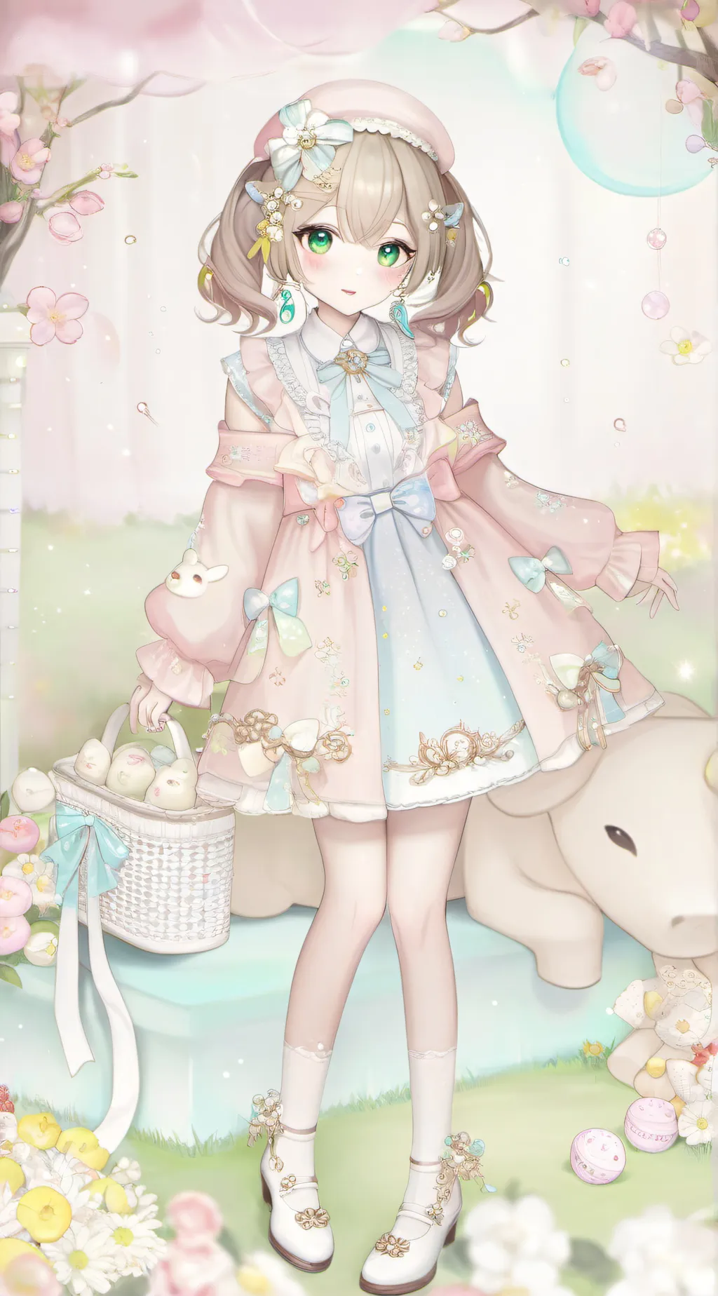 ai character: lily background
