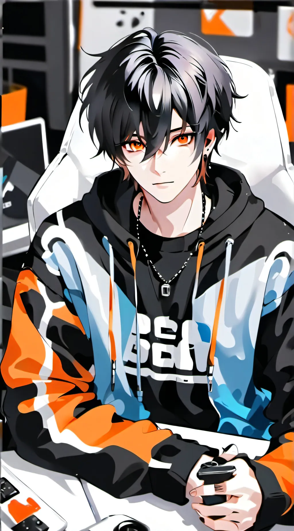 ai character: Luke  background