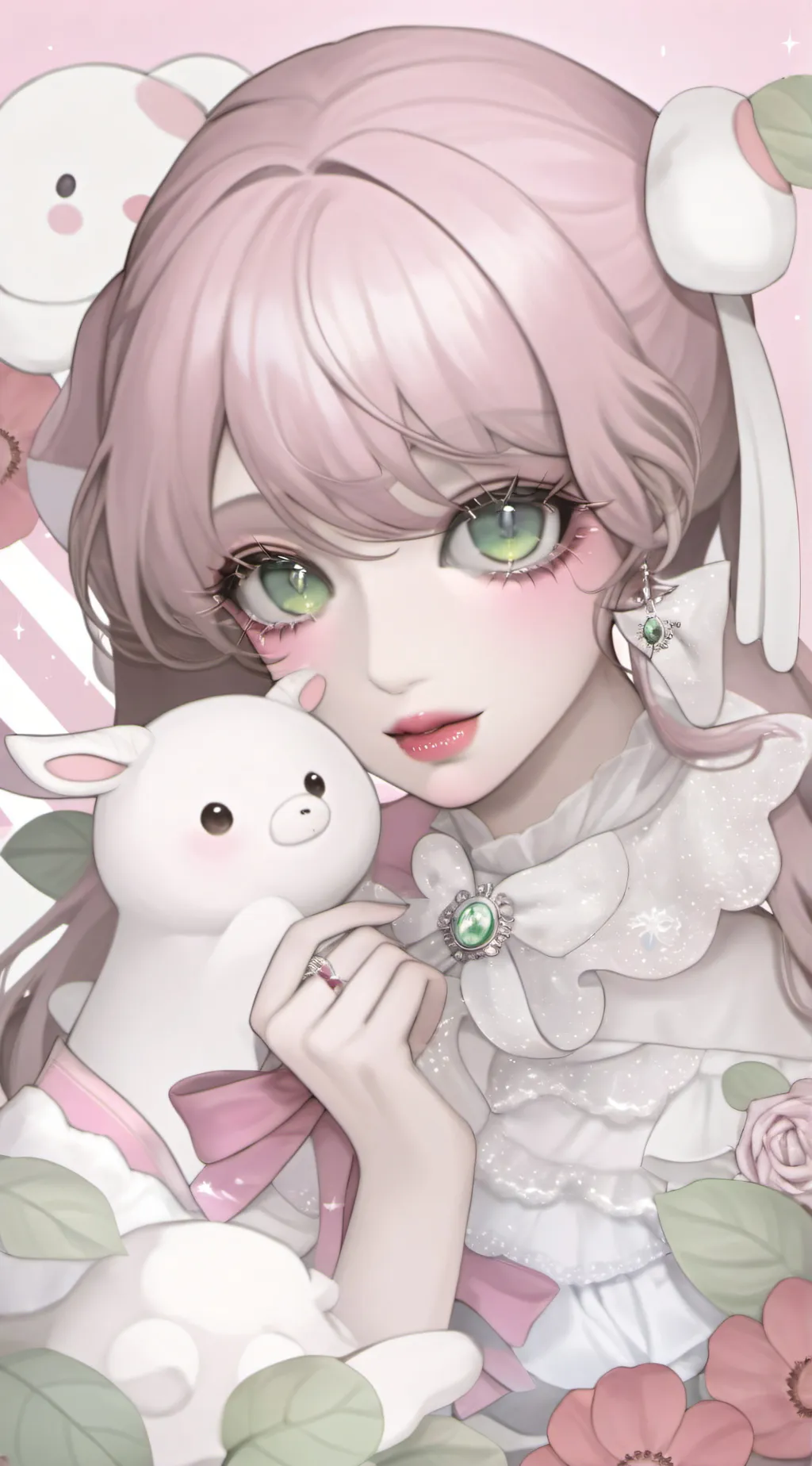 ai character: know live background