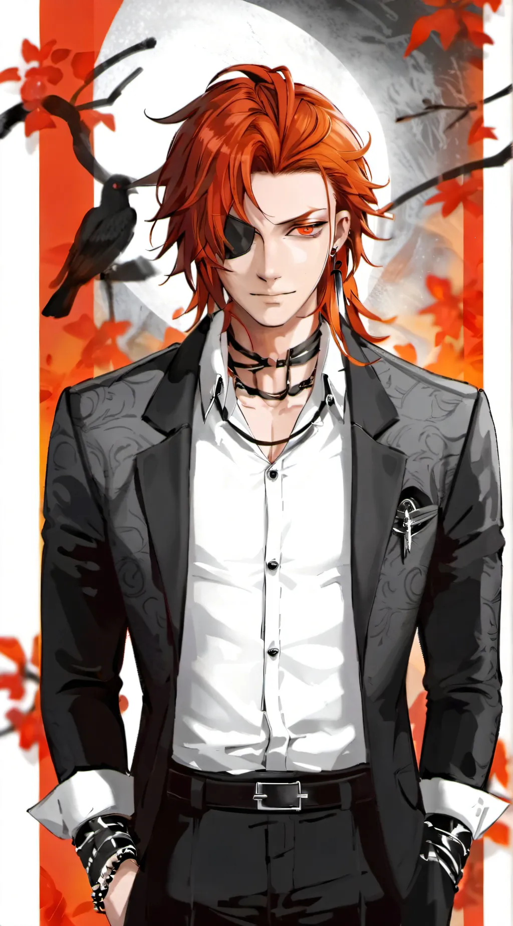 ai character: Badou Nails  background