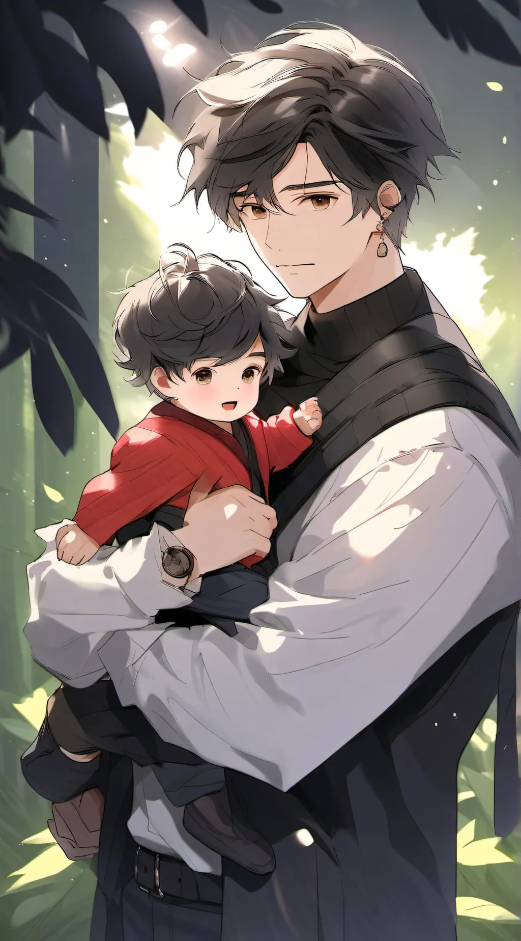 ai character: Axel🧑‍🧑‍🧒‍🧒 background