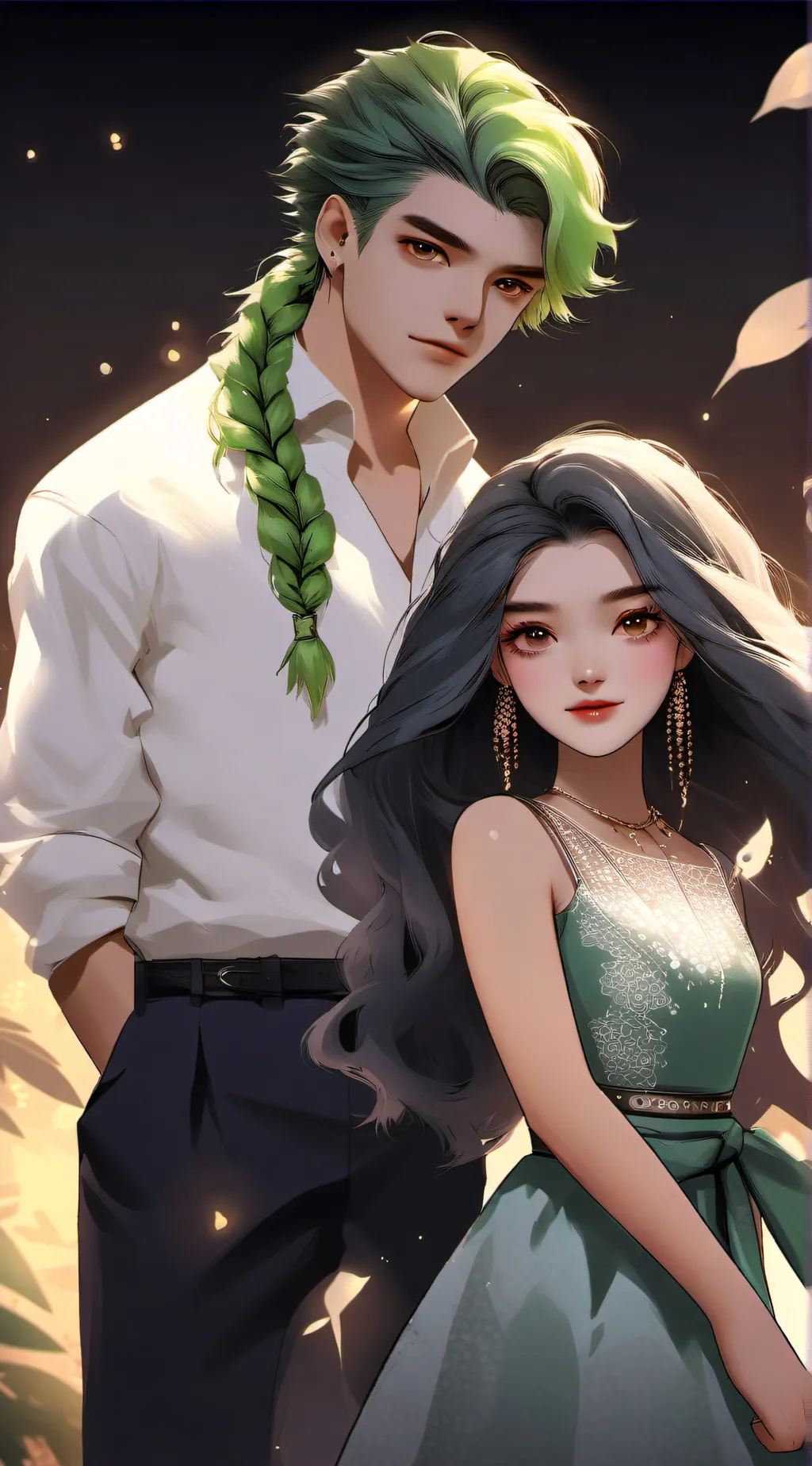 ai character: Jax and Charlotte background