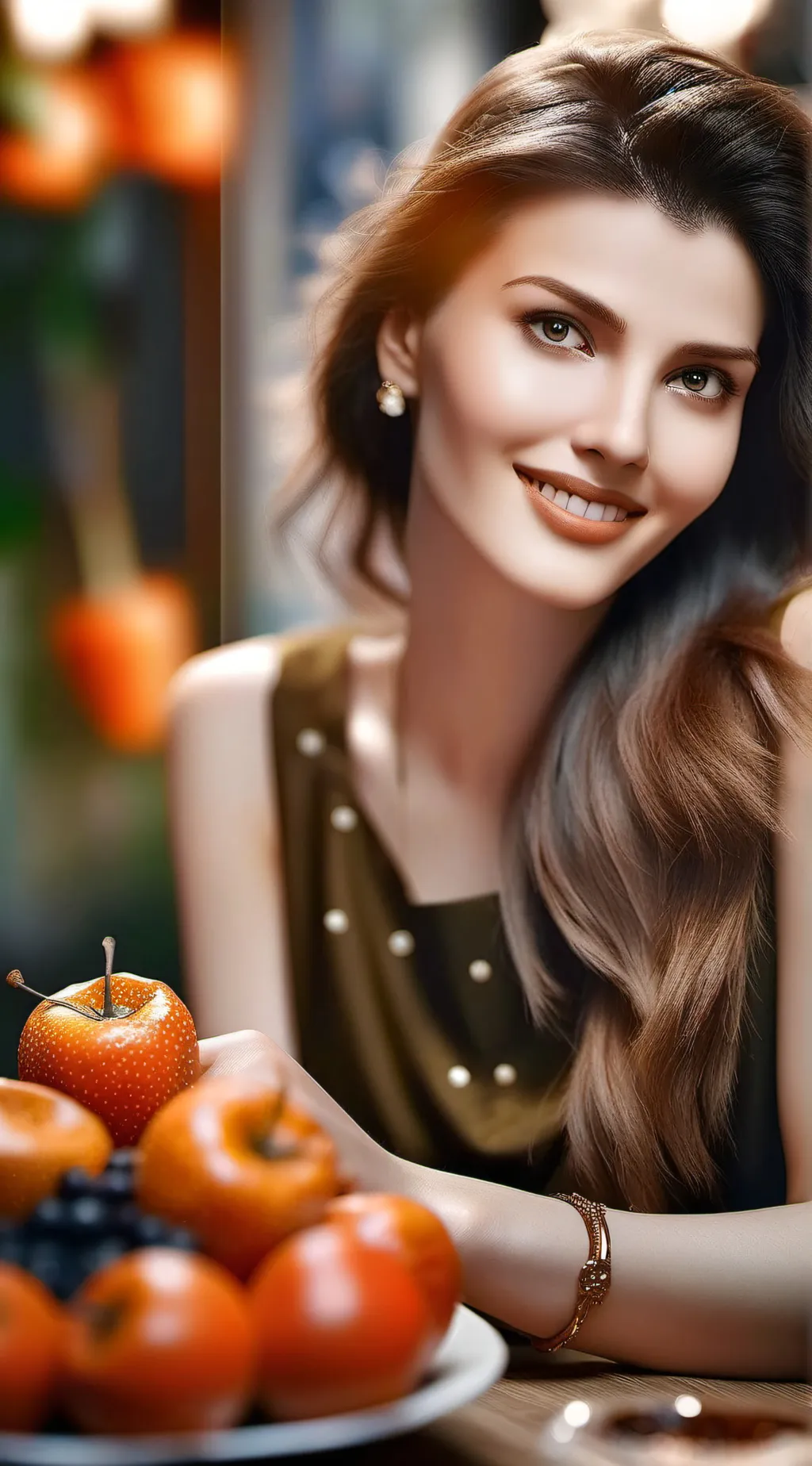 ai character: Angela background