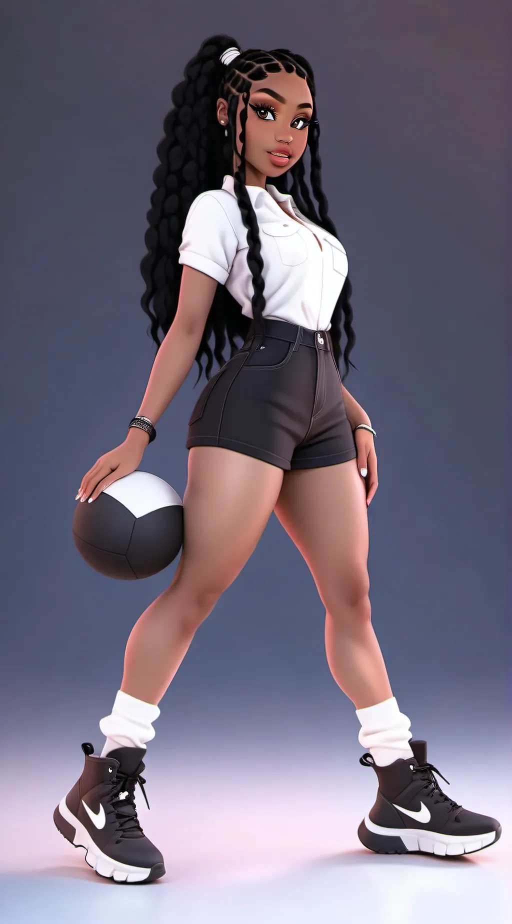 ai character: mha in kny background