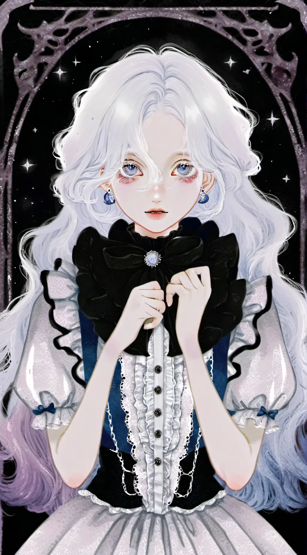 ai character: EMMA EMILY AFTON background