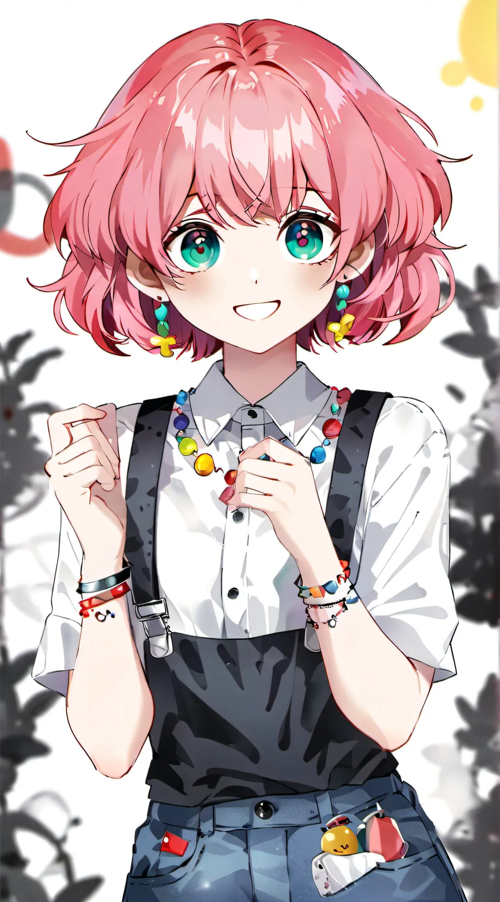 ai character: sky background