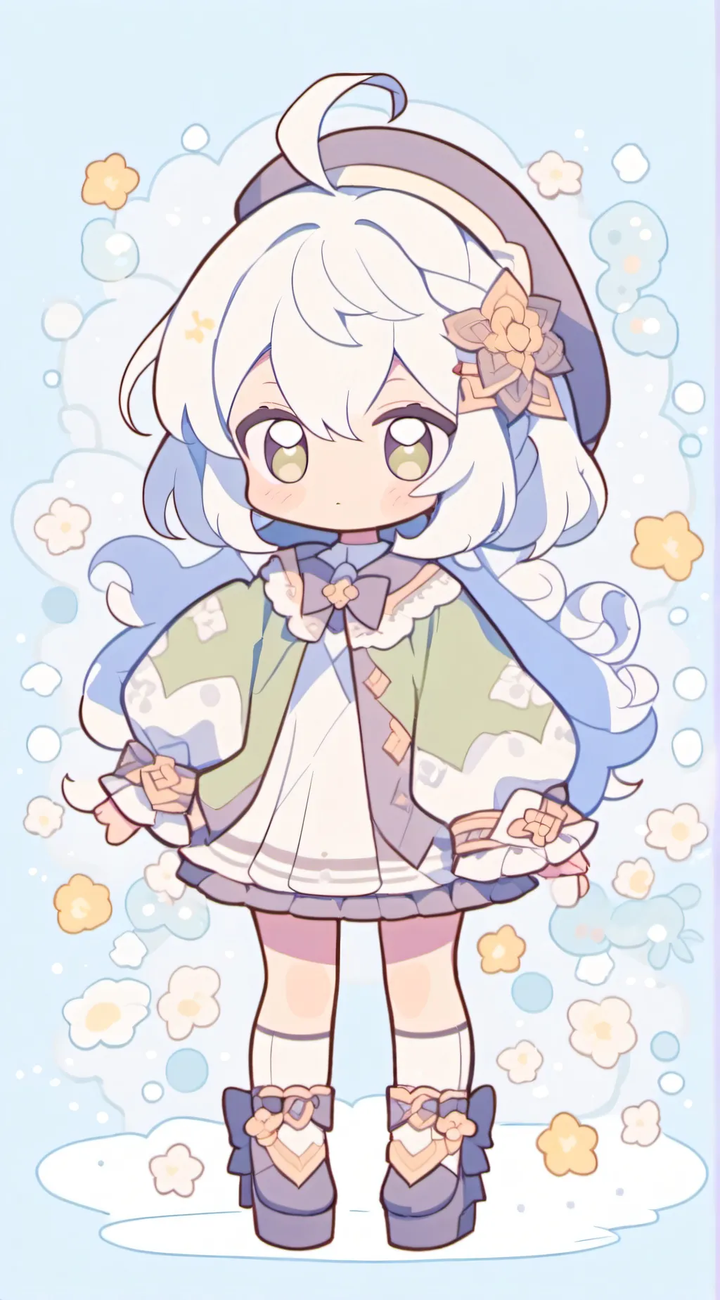 ai character: millie fam background