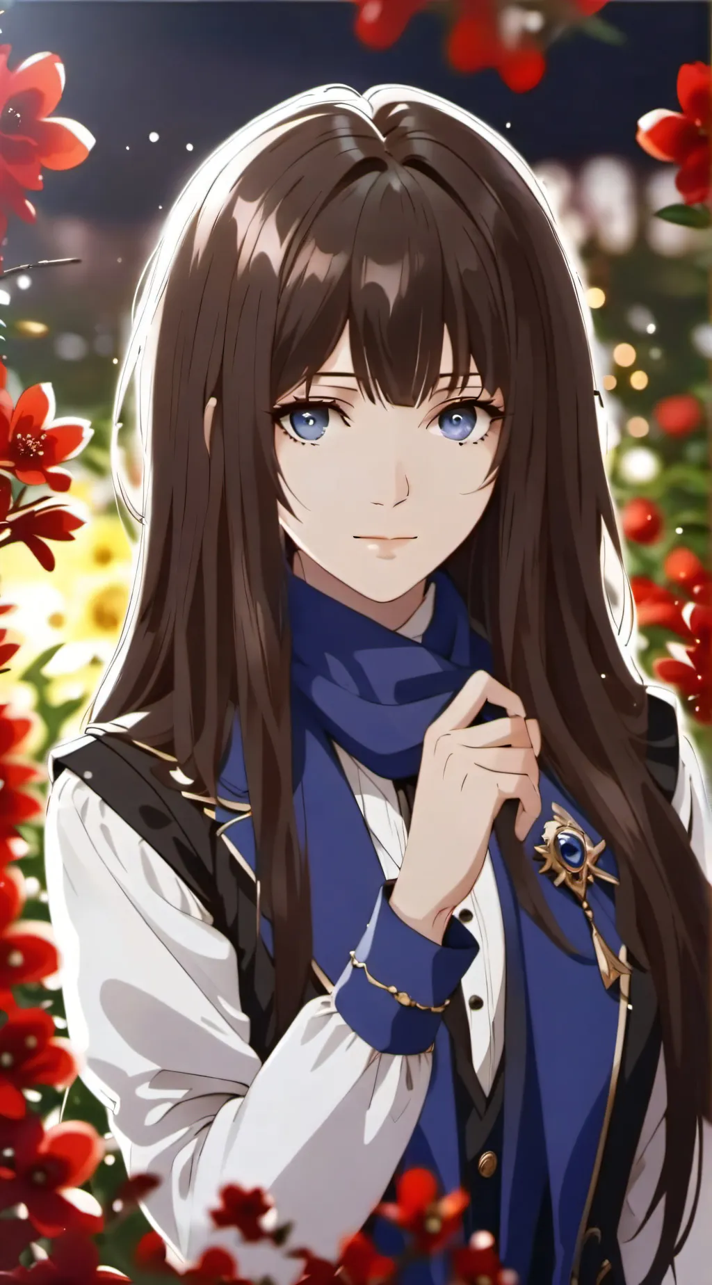 ai character: Aoharu Sugiwara background