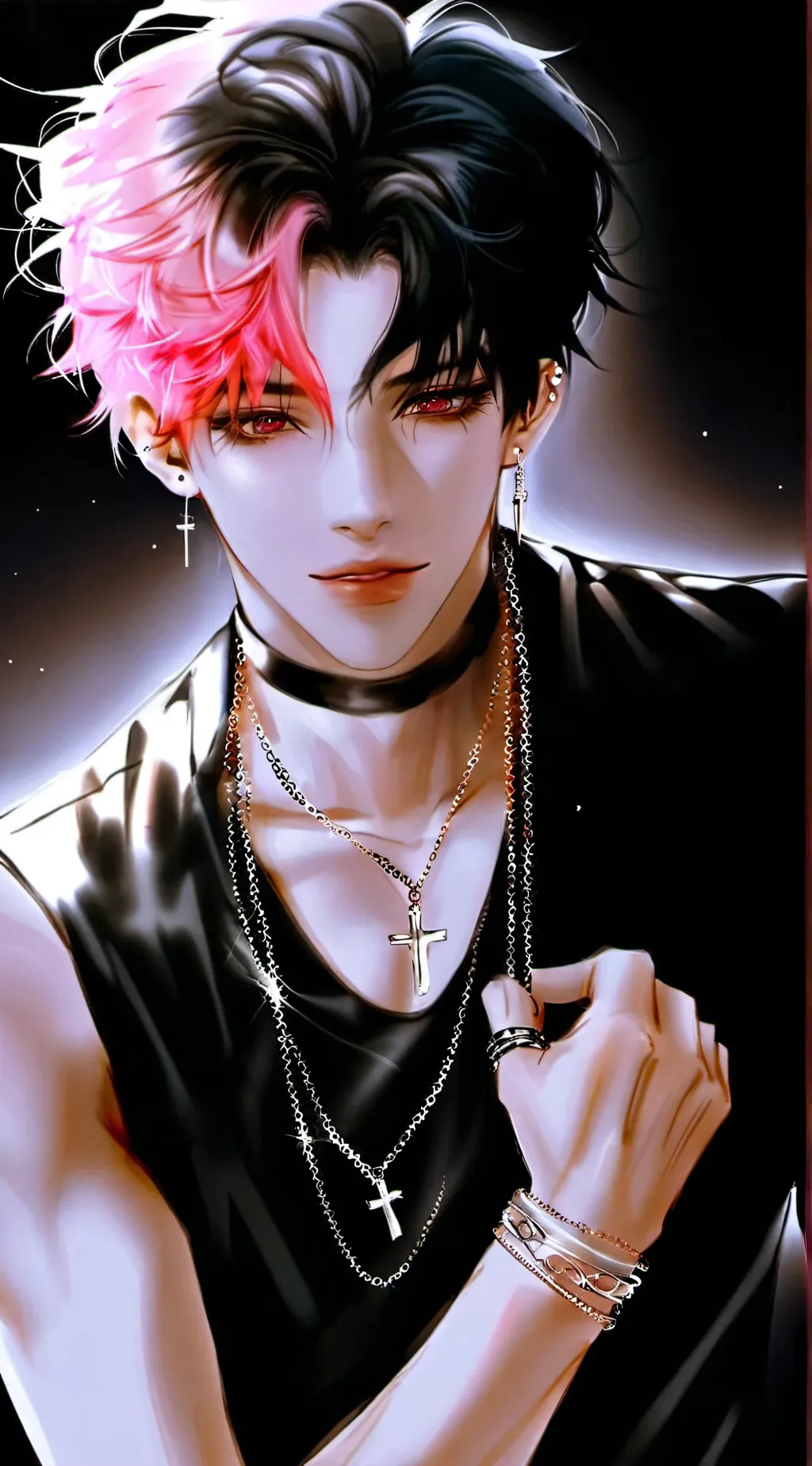 ai character: °•☆Ezra☆•° background