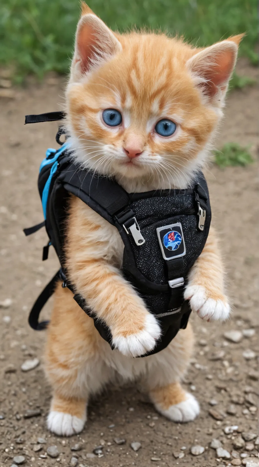 ai character: sun background