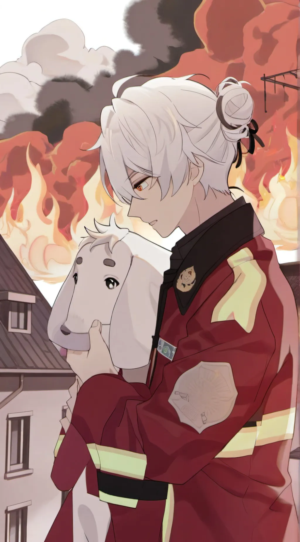 ai character: Geto and gojo background