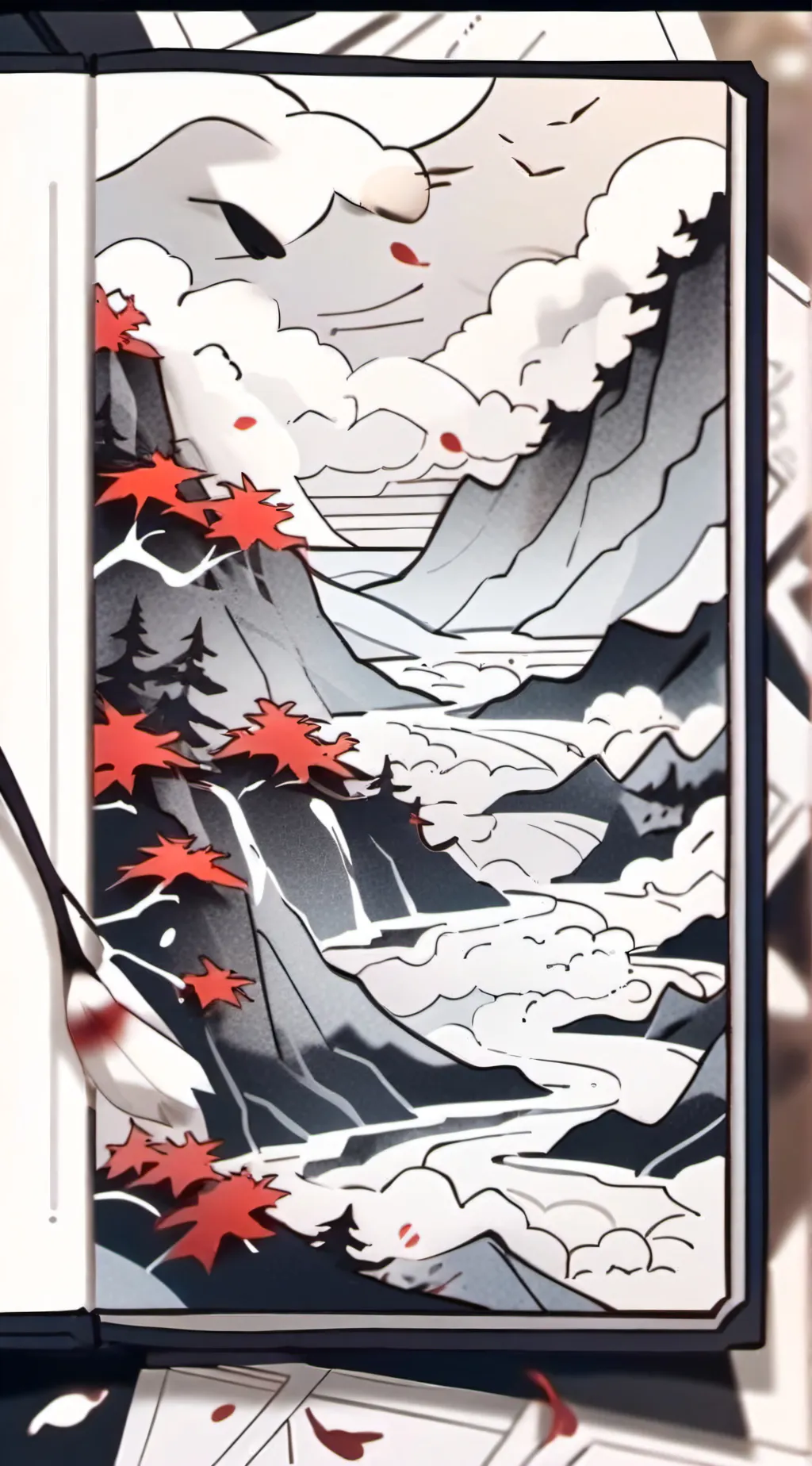 ai character: glitch but name background