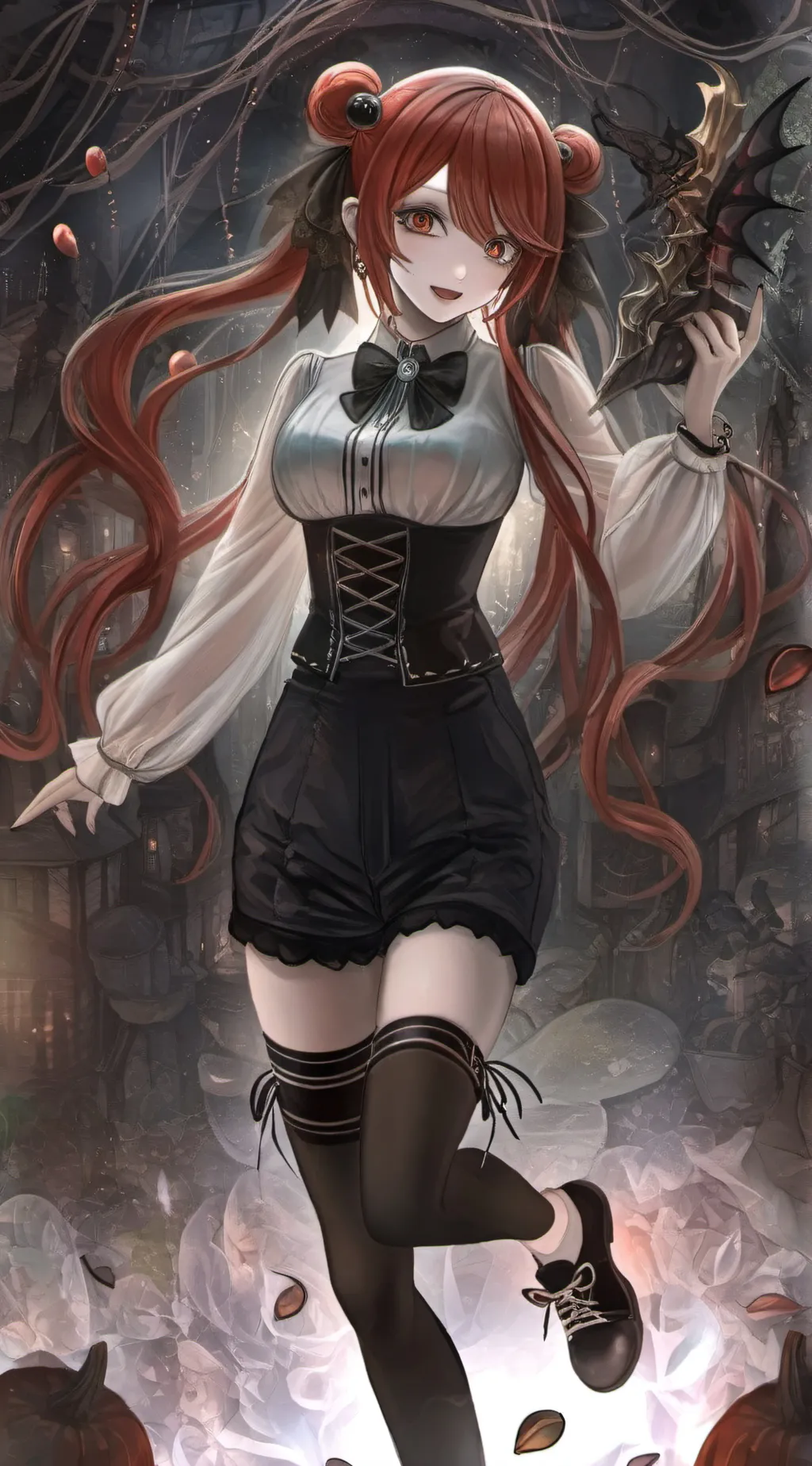 ai character: Bakugo's sister  background