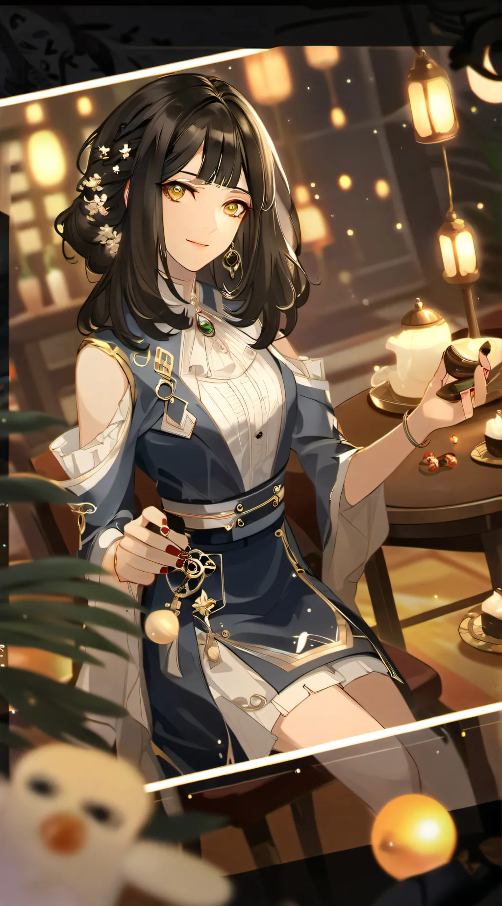 ai character: Vitória  background