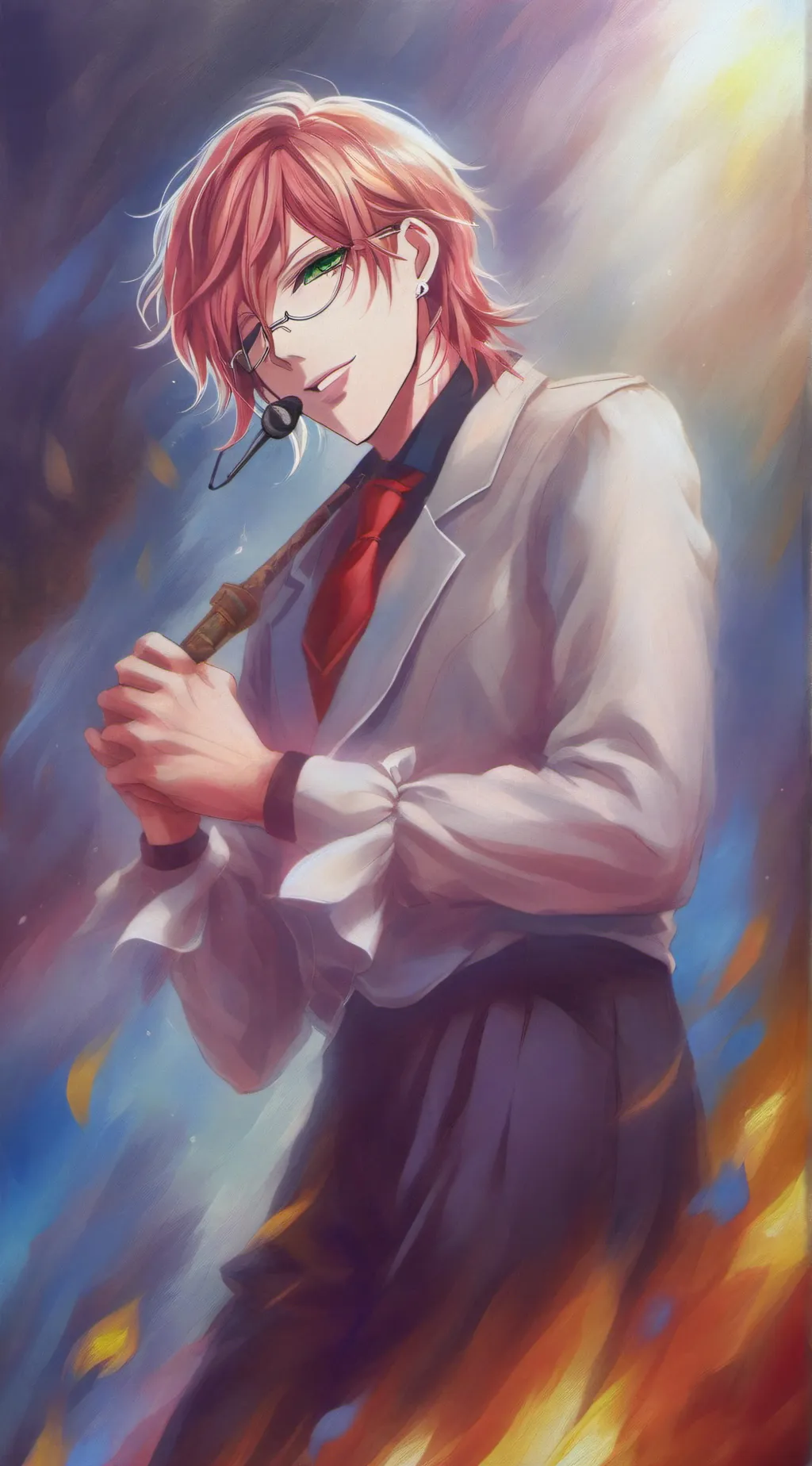 ai character: ^yuri ayato^ background