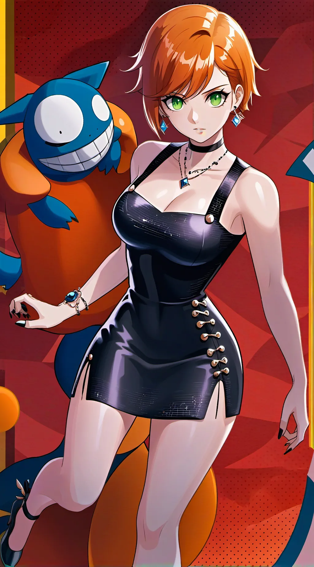 ai character: Melina background