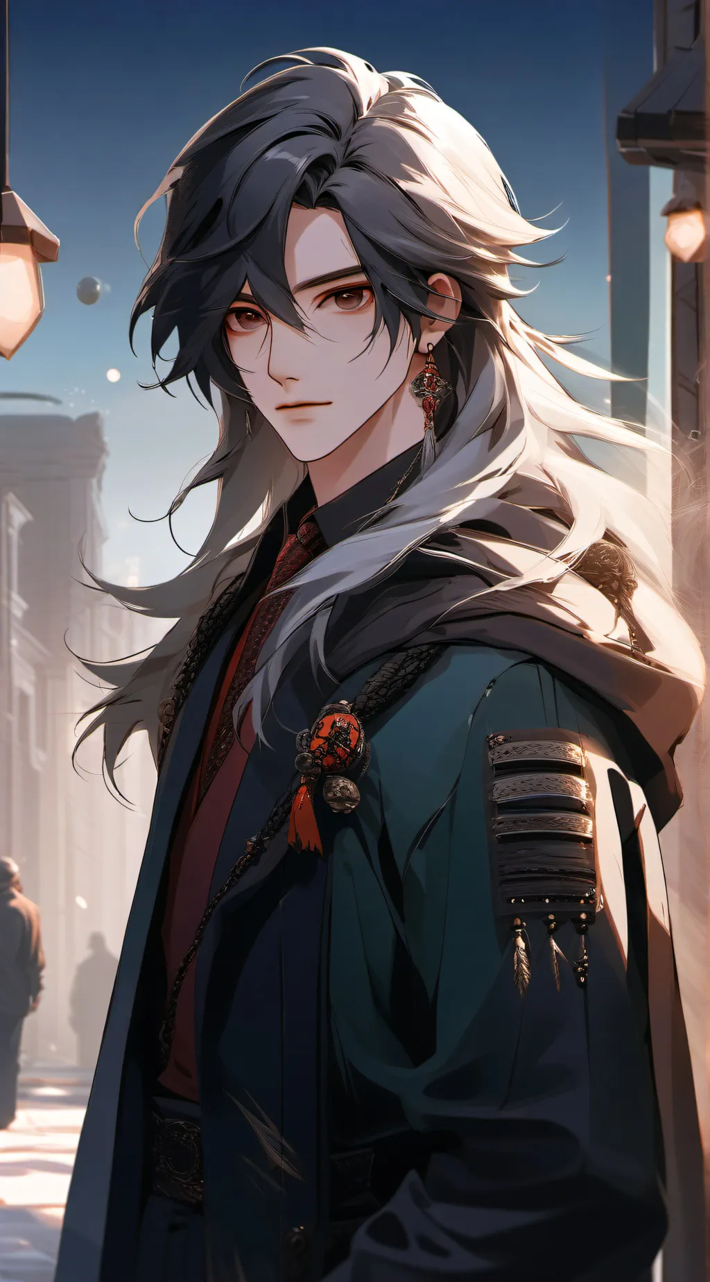 ai character: Lucas  background