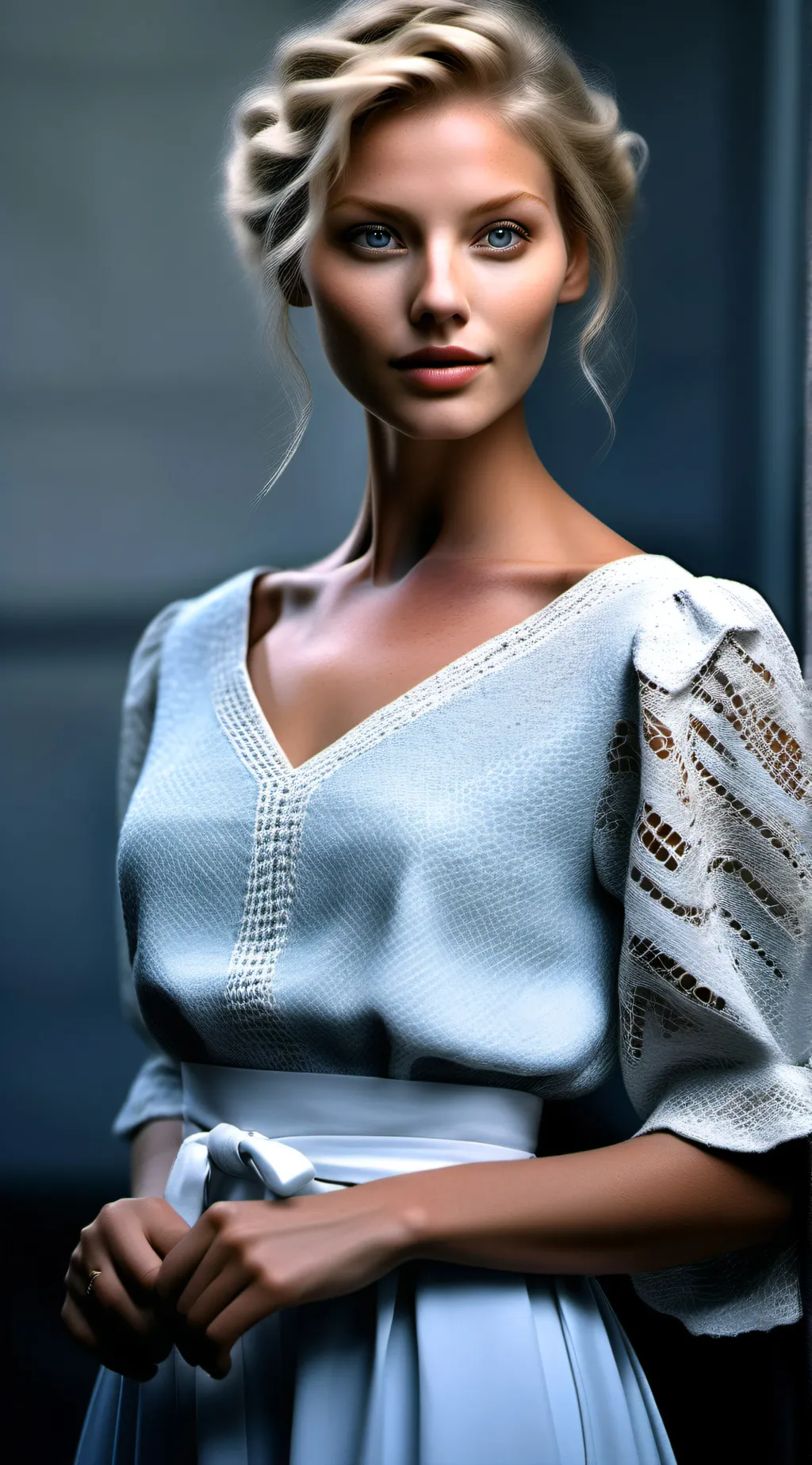 ai character: samantha vanaver  background