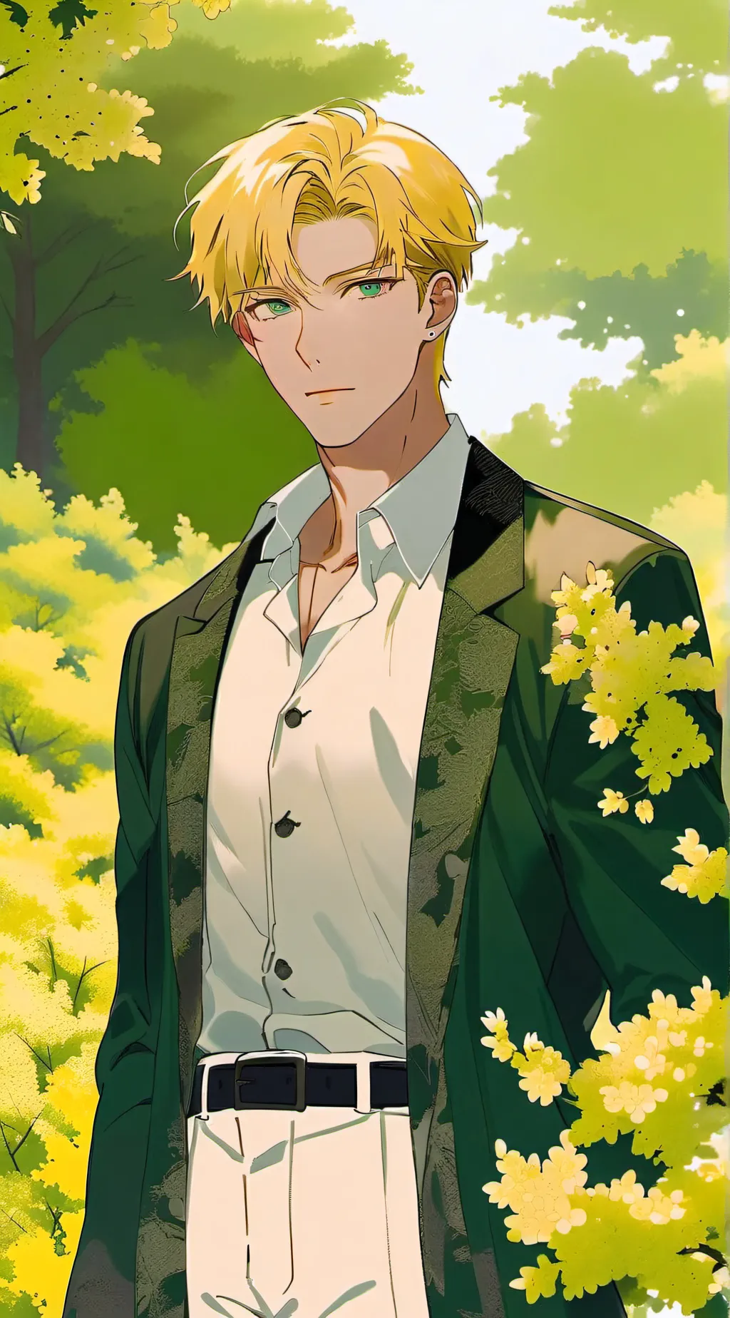 ai character: oliver background