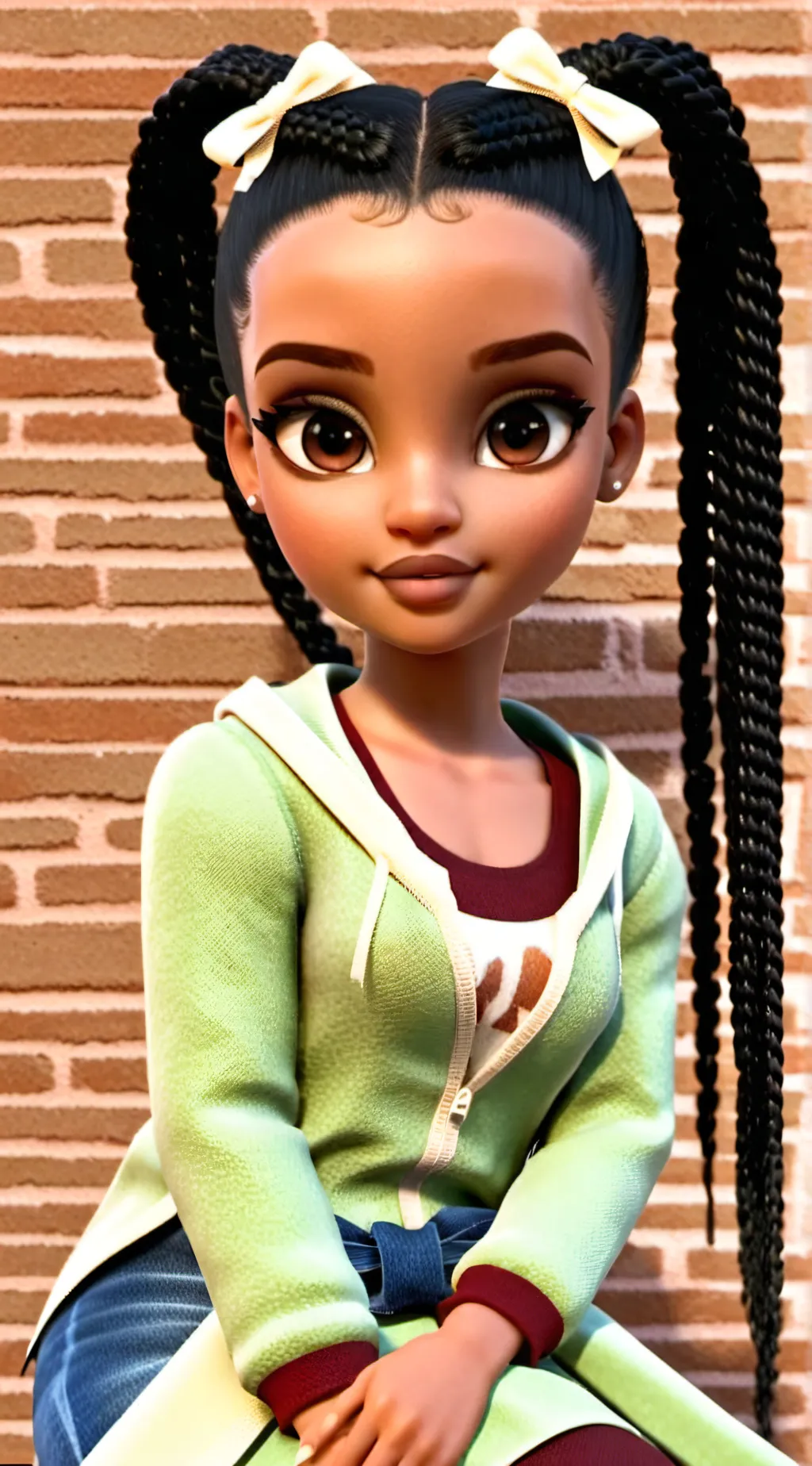 ai character: Mean girl background