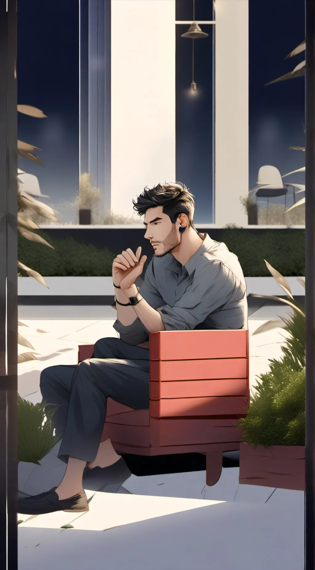 ai character: jack  background