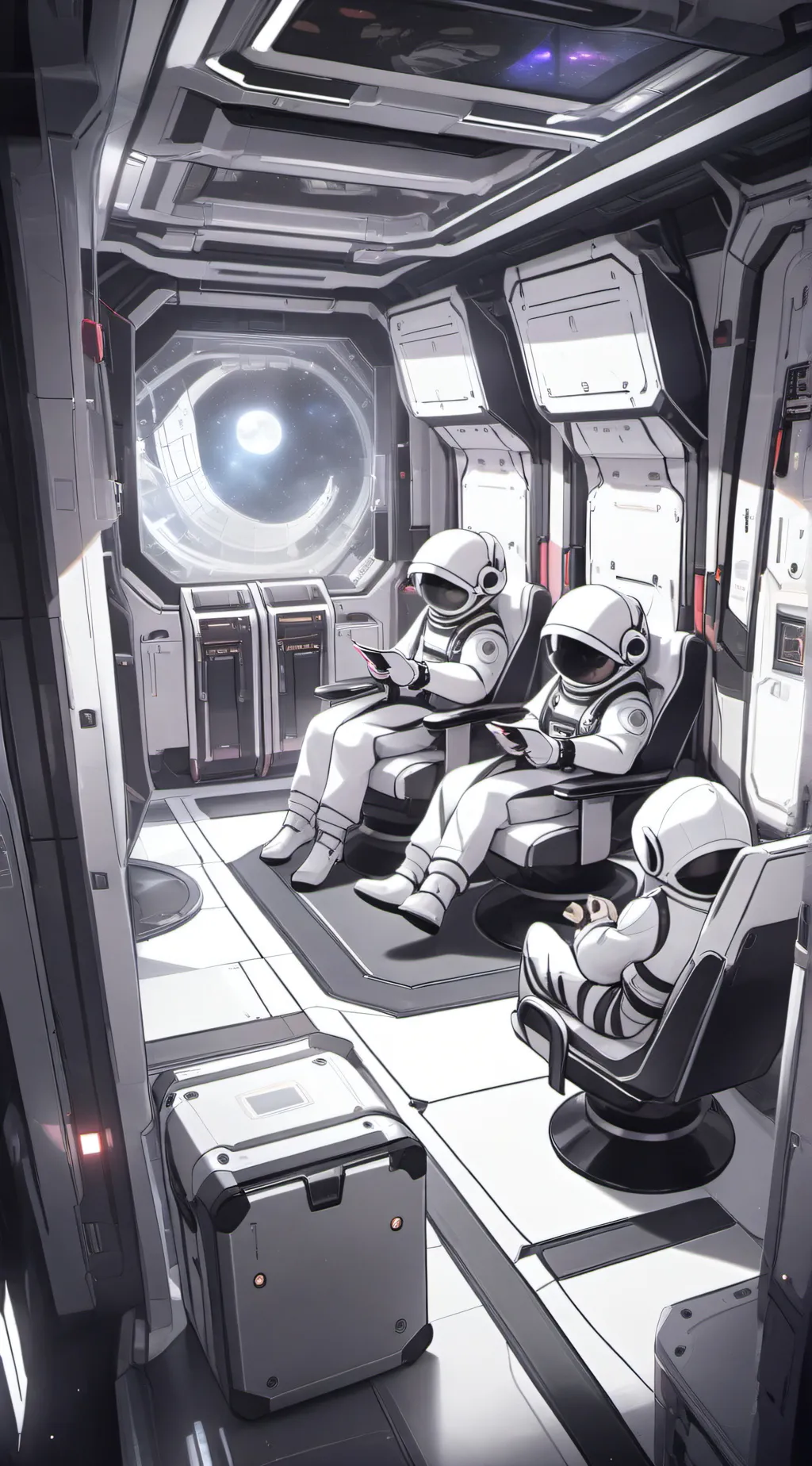 ai character: Among Us background