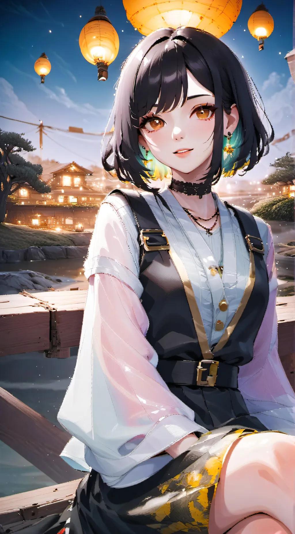 ai character: Selena background