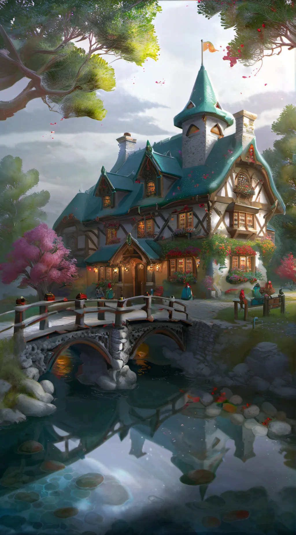 ai character: Fantastic  background