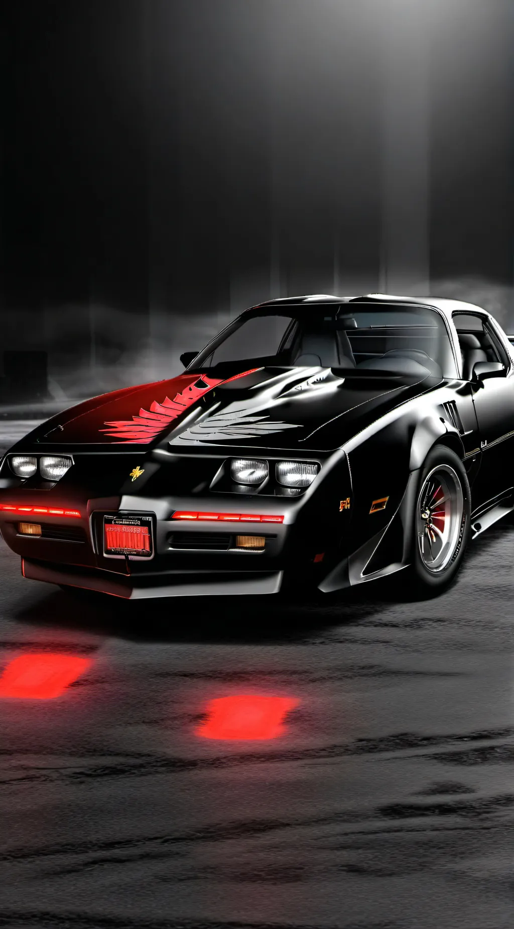 ai character: K.I.T.T. background