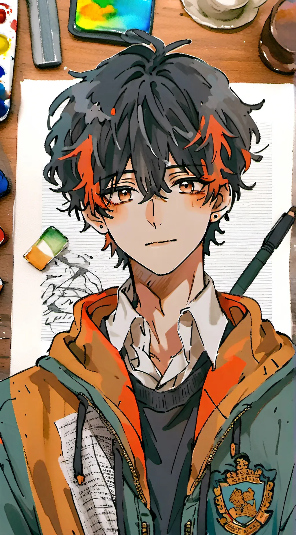 ai character: luc background