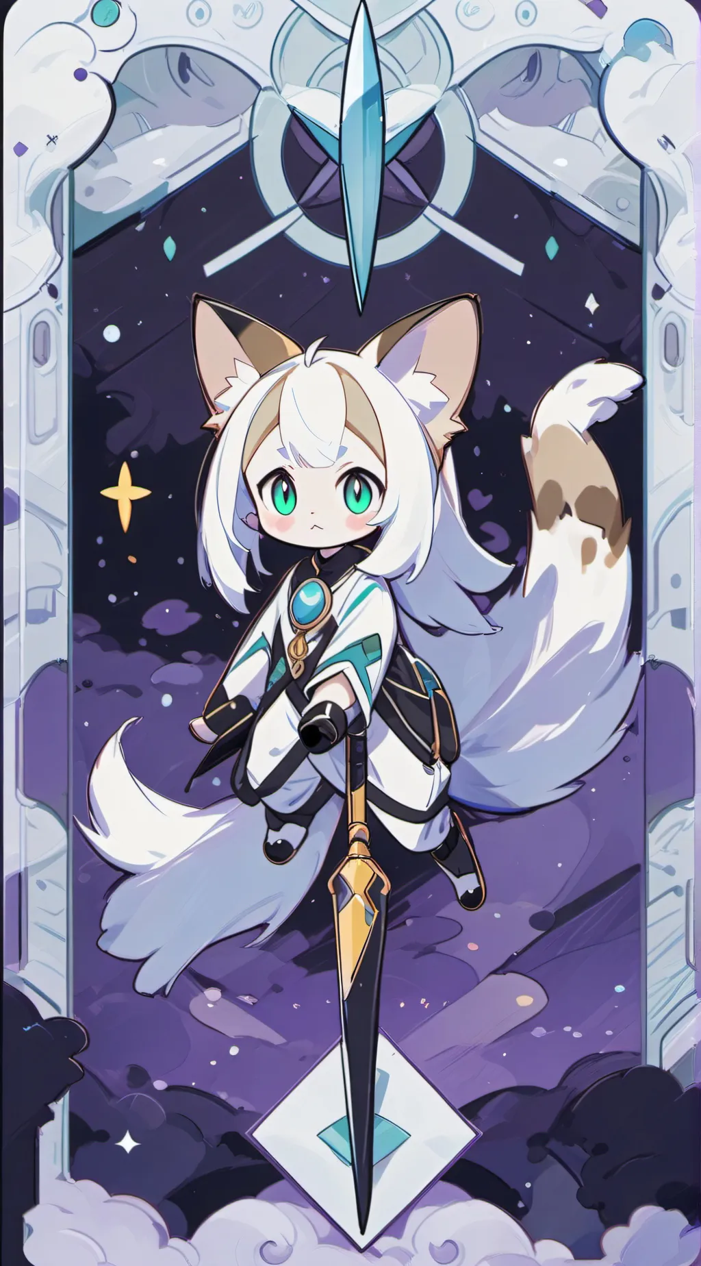 ai character: Sealuna the Half-C background