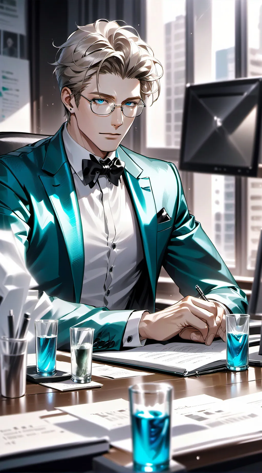 ai character: Александр background