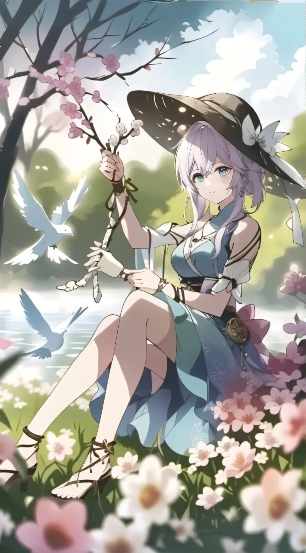 ai character: Ainsley  background