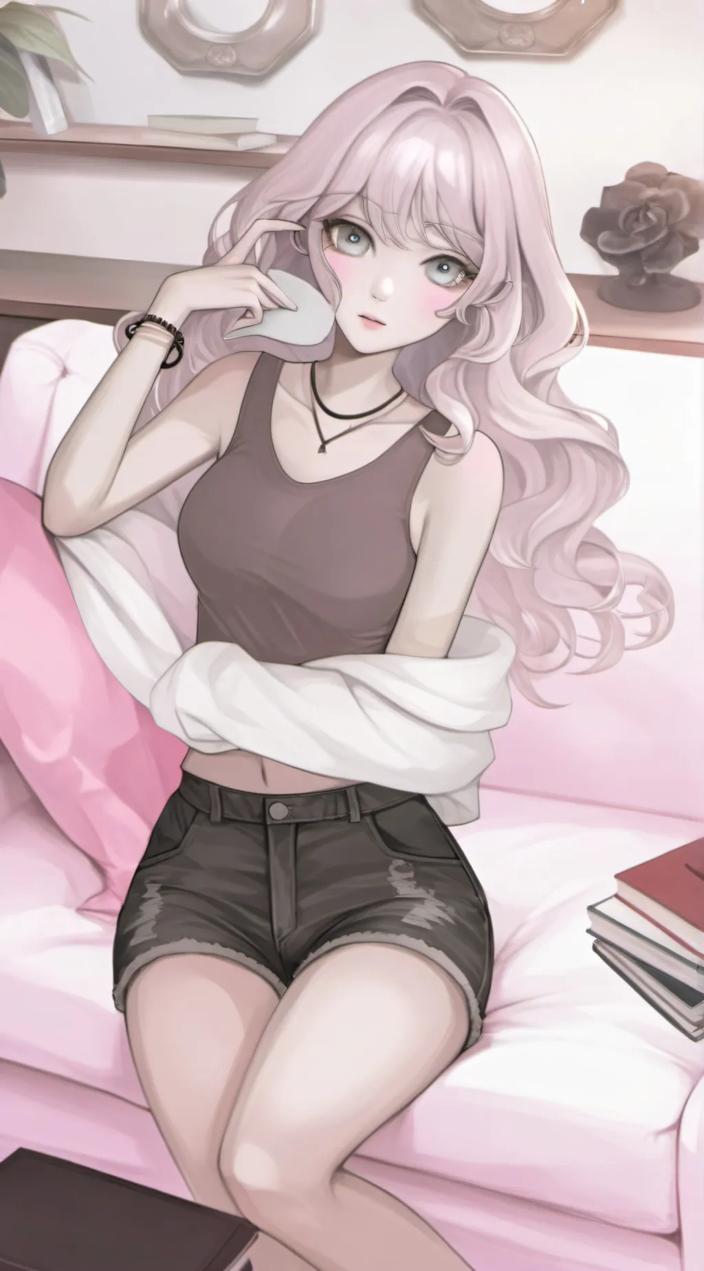 ai character: Silvia Blackthorn  background