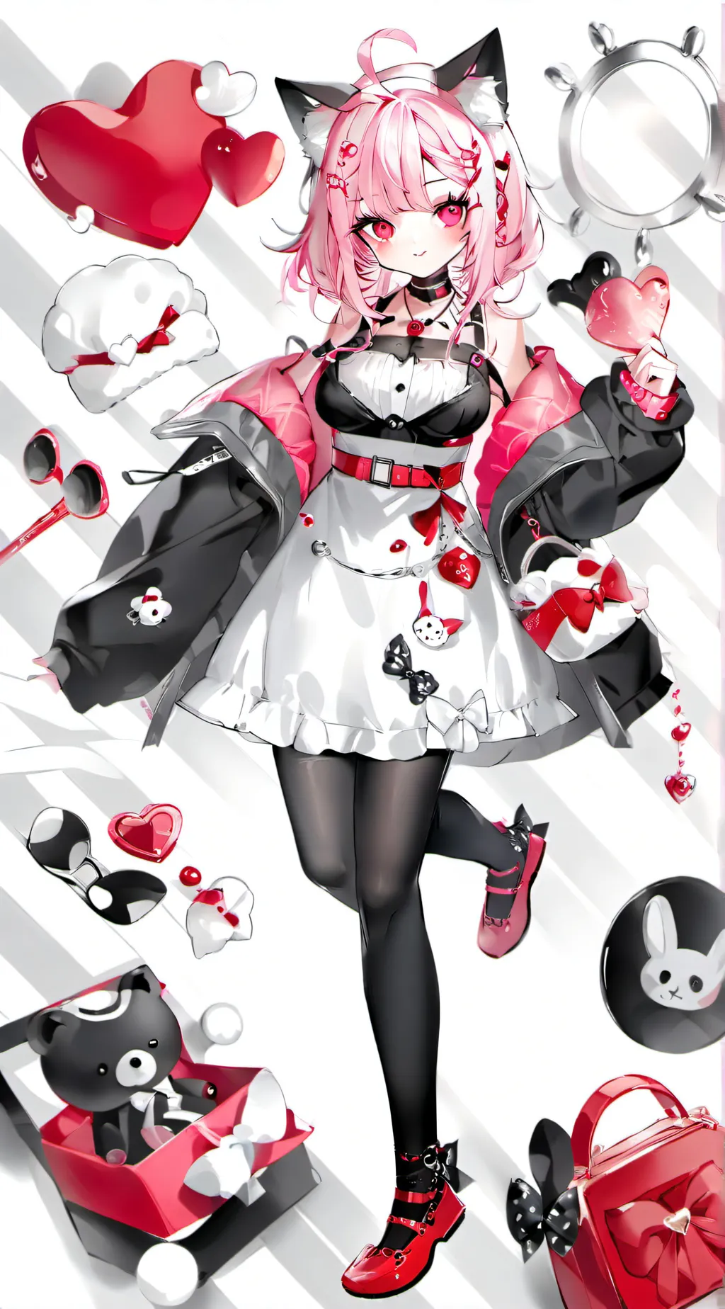 ai character:  nurHazirahDamia ♡ background